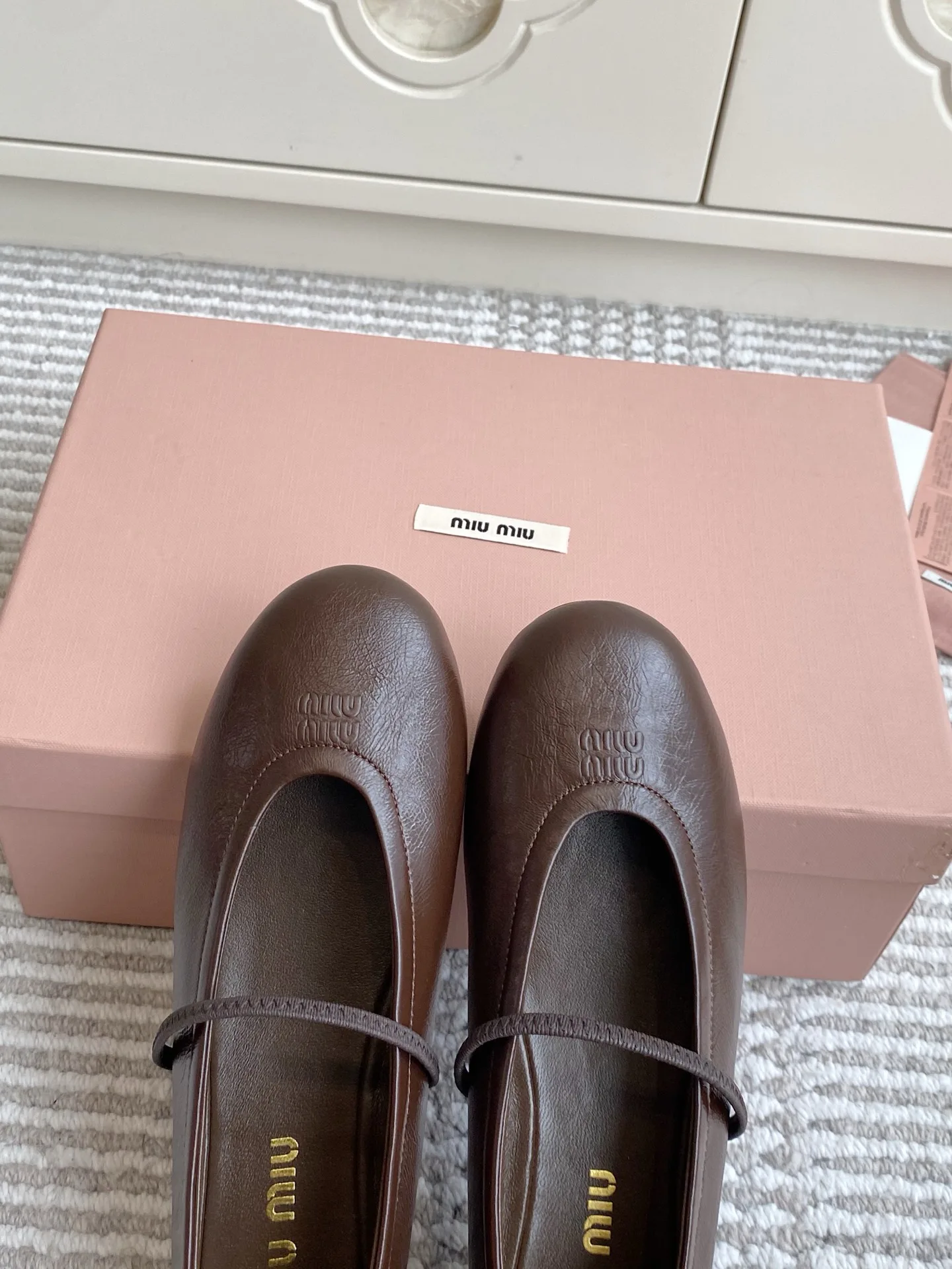 Балетки Женские Miu Miu 17522709