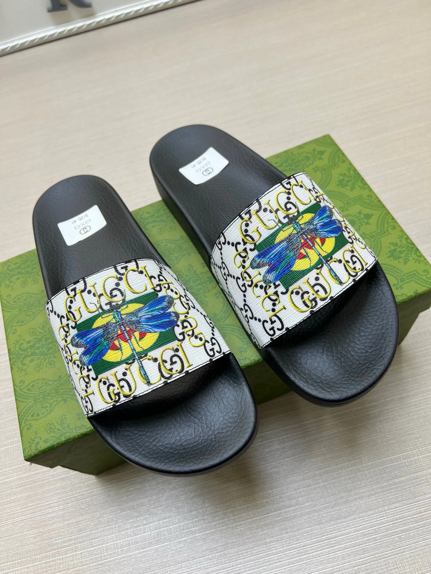 Шлепанцы Женские Gucci 65683