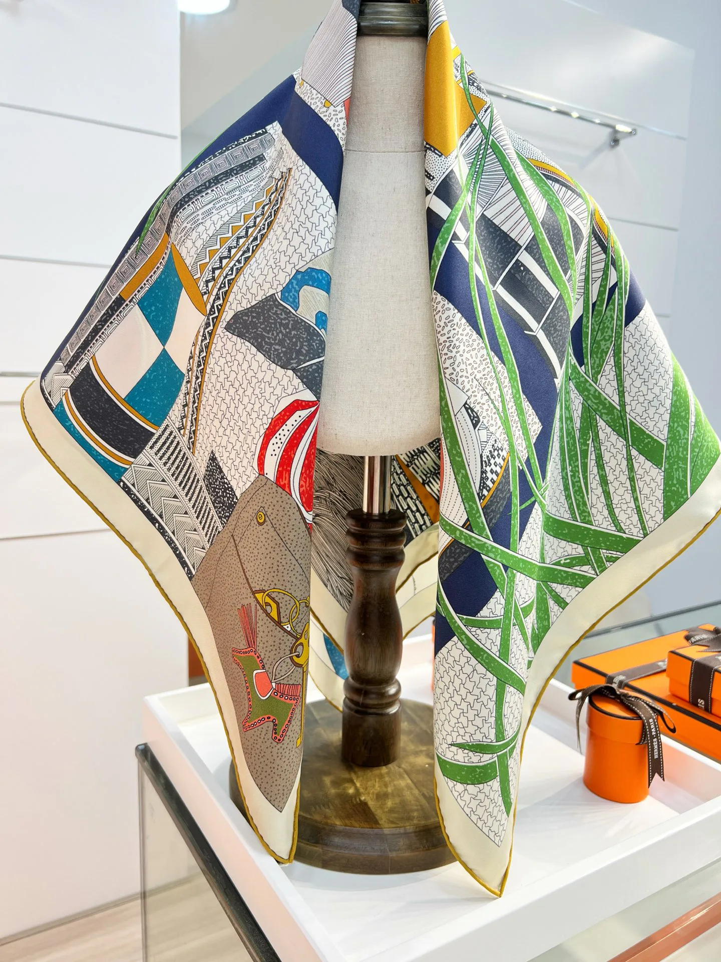 Шарфы Hermes 195089