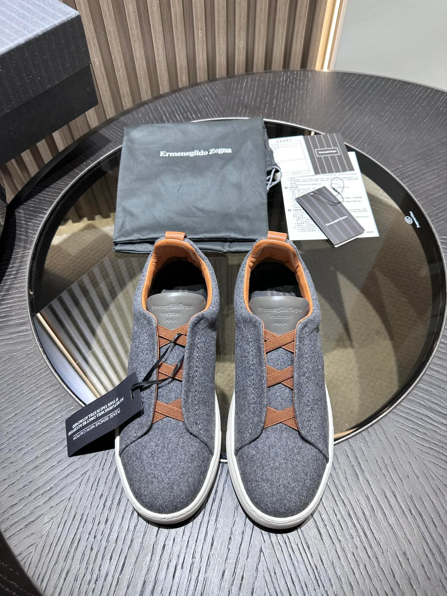 Кеды Мужские Zegna 10092528