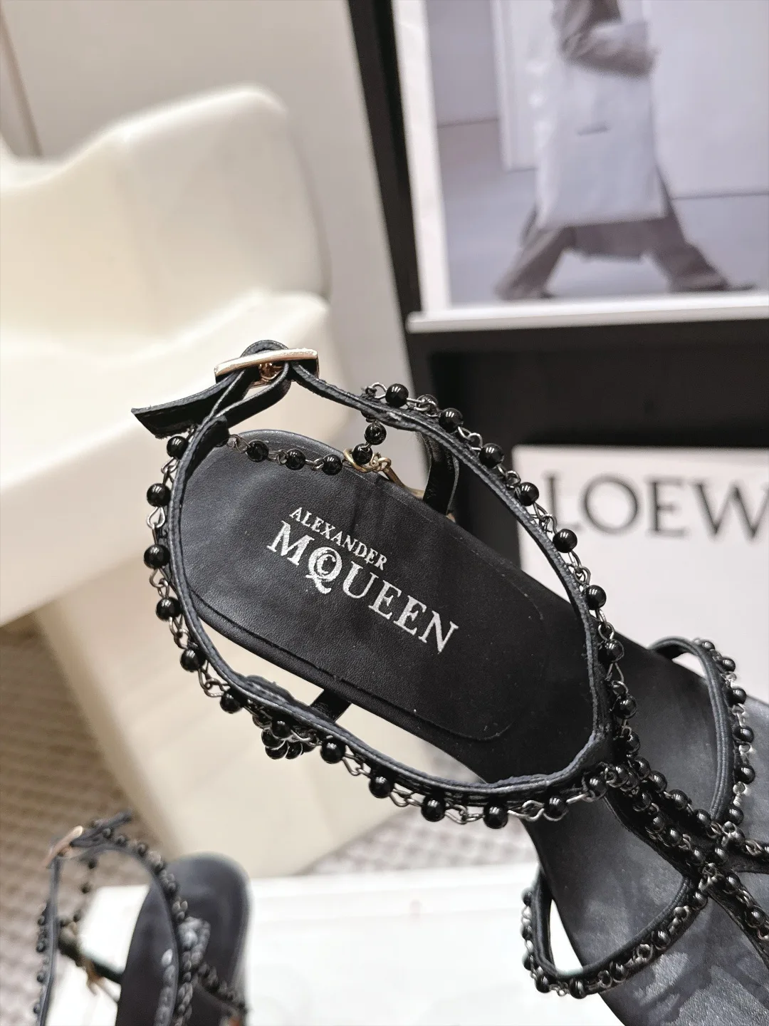 Босоножки Женские Alexander Mcqueen 19228049