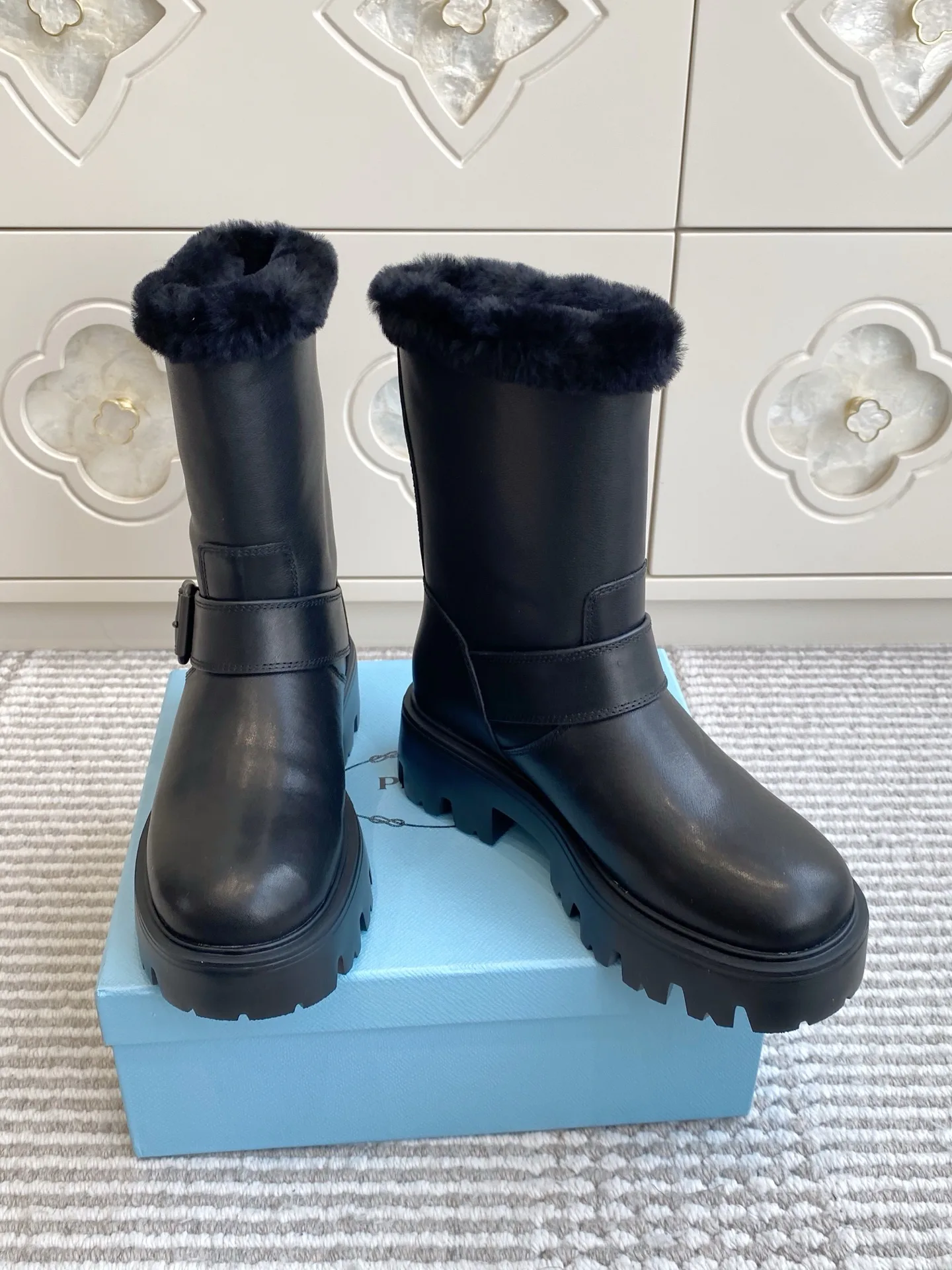 Ботинки Женские Prada 270646