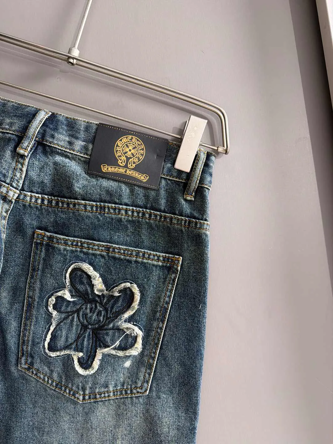 Джинсы Мужские Chrome Hearts 12430965