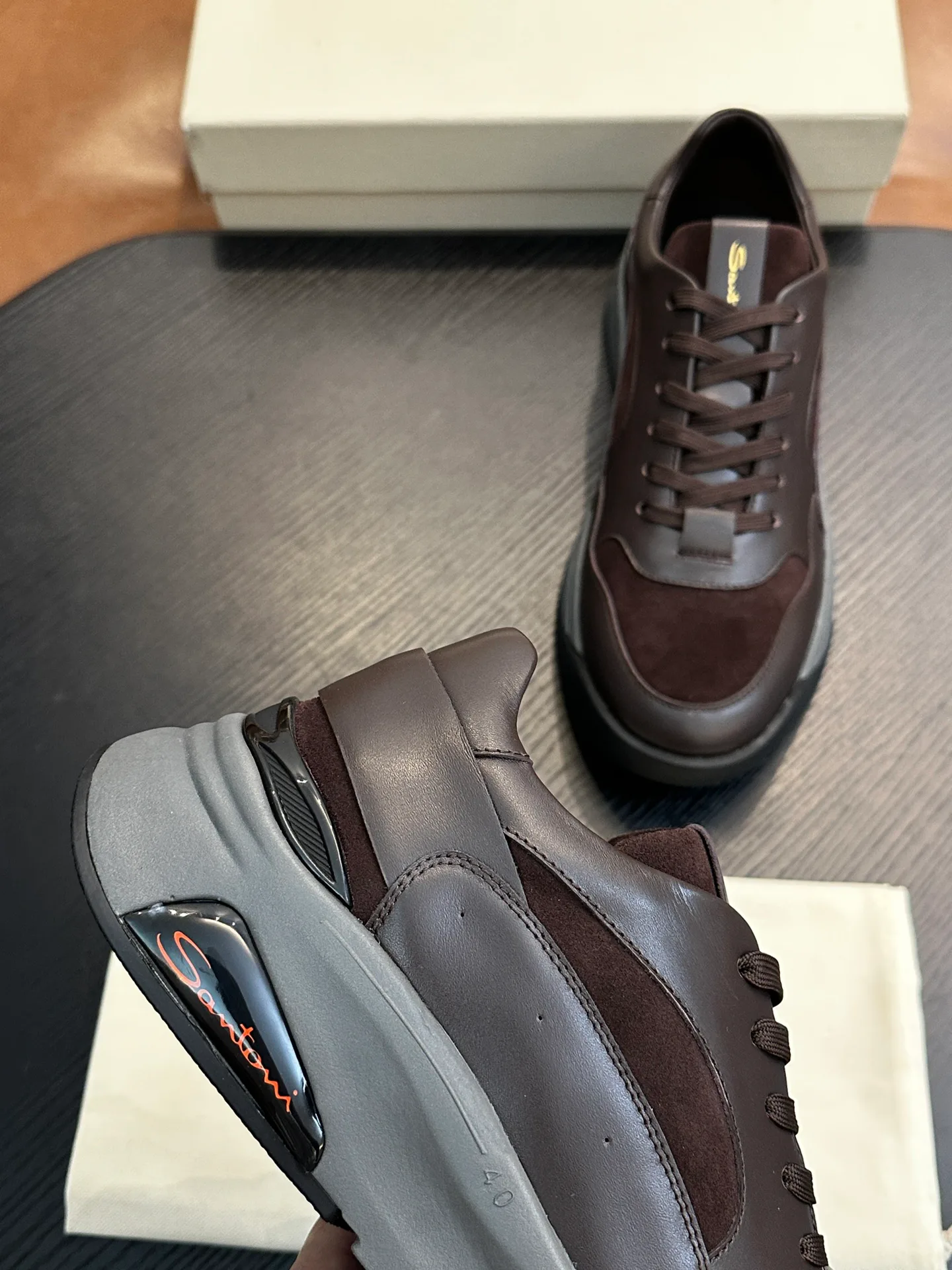 Кроссовки Мужские Santoni 407654