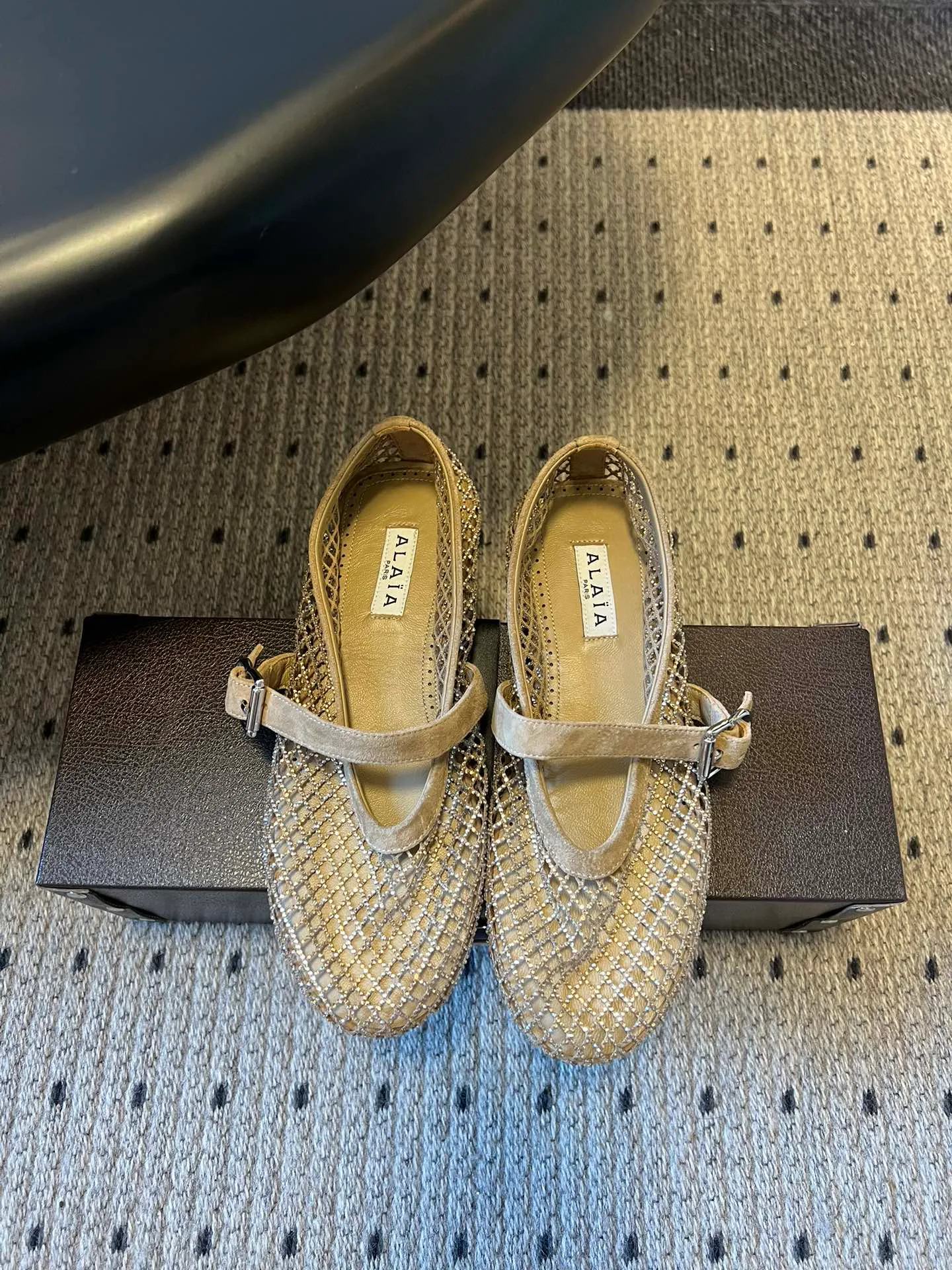 Балетки Женские Alaia 709576