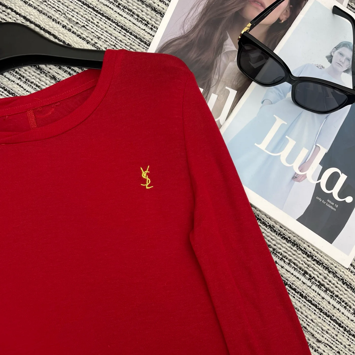 Лонгсливы Женские Saint Laurent 4704772