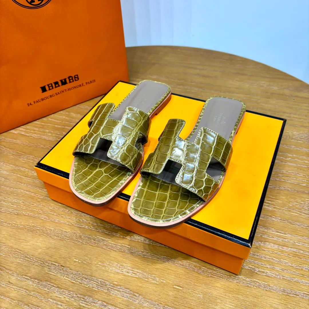 Шлепанцы Женские Hermes 4556177
