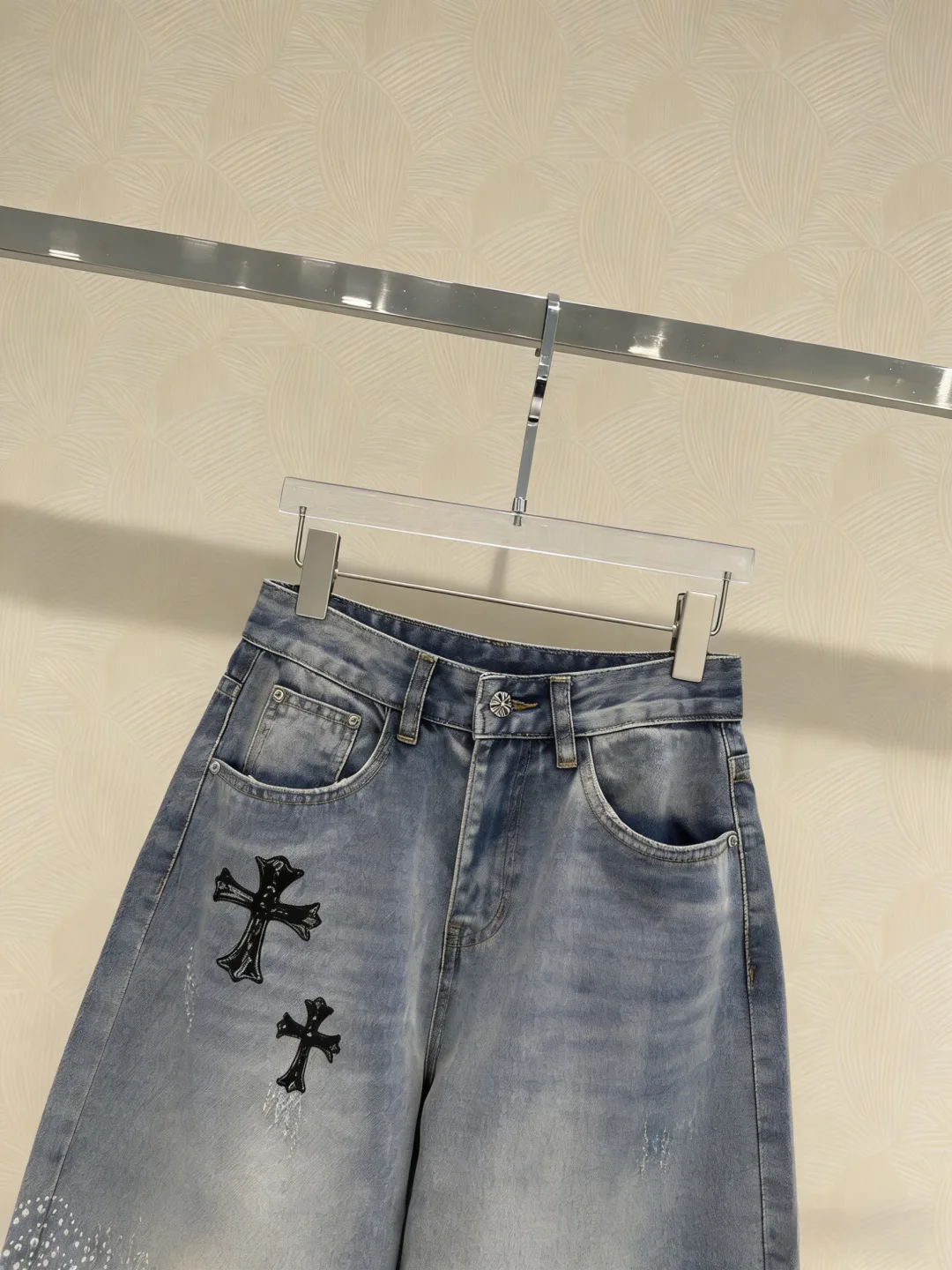 Джинсы Женские Chrome Hearts 11550095