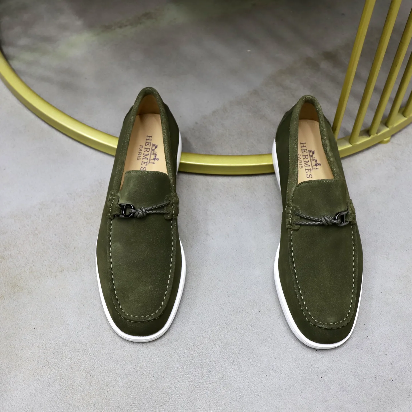 Лоферы Мужские Hermes 366857