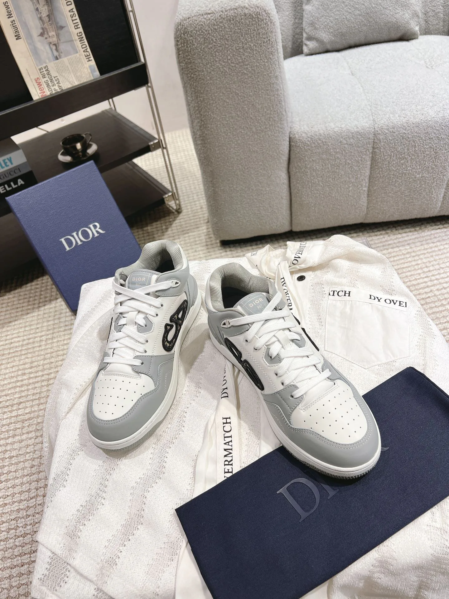 Кроссовки Мужские Christian Dior 628338