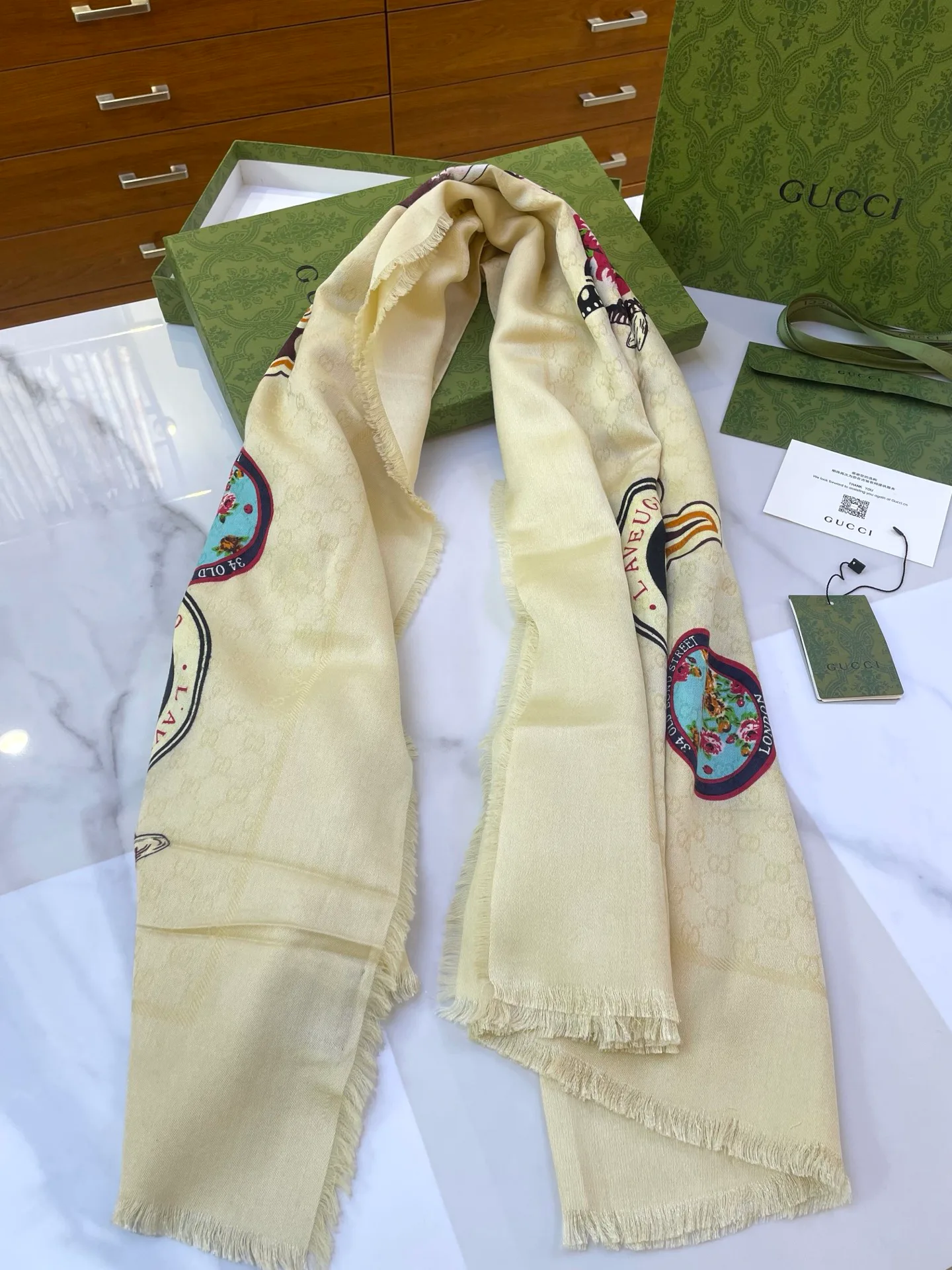 Шарфы Gucci 4874450