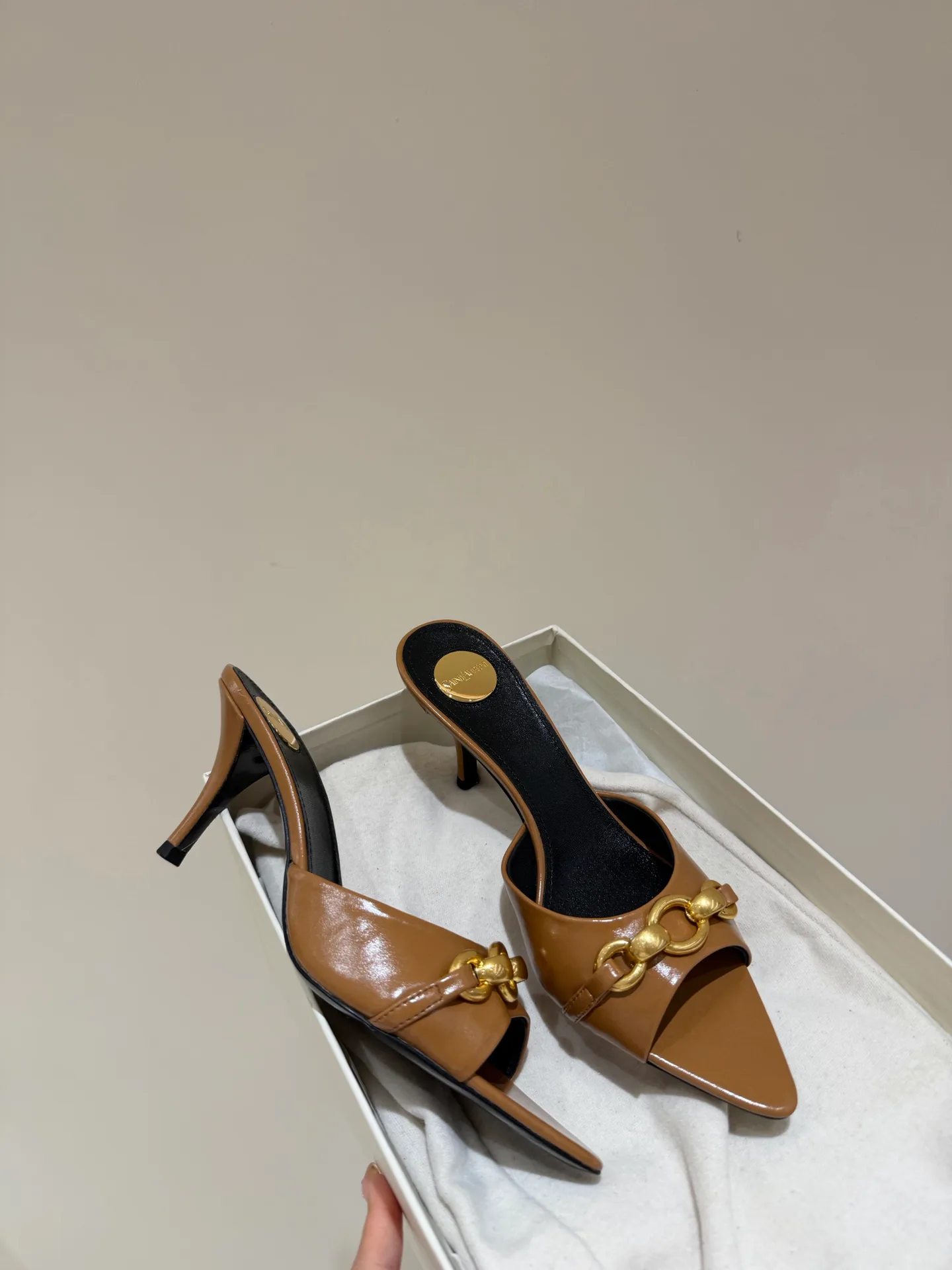 Мюли И Сабо Женские Saint Laurent 11525883
