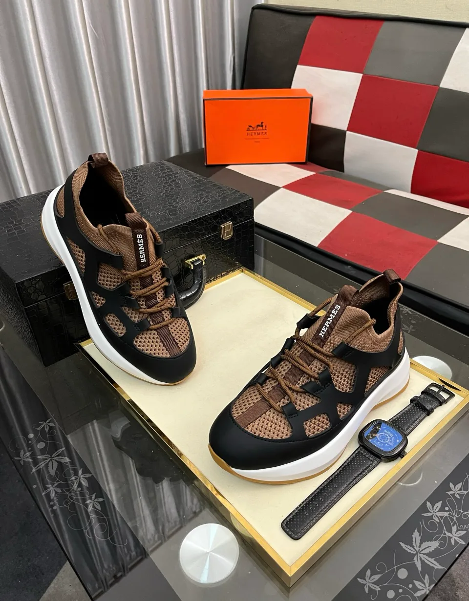 Кроссовки Мужские Hermes 160403