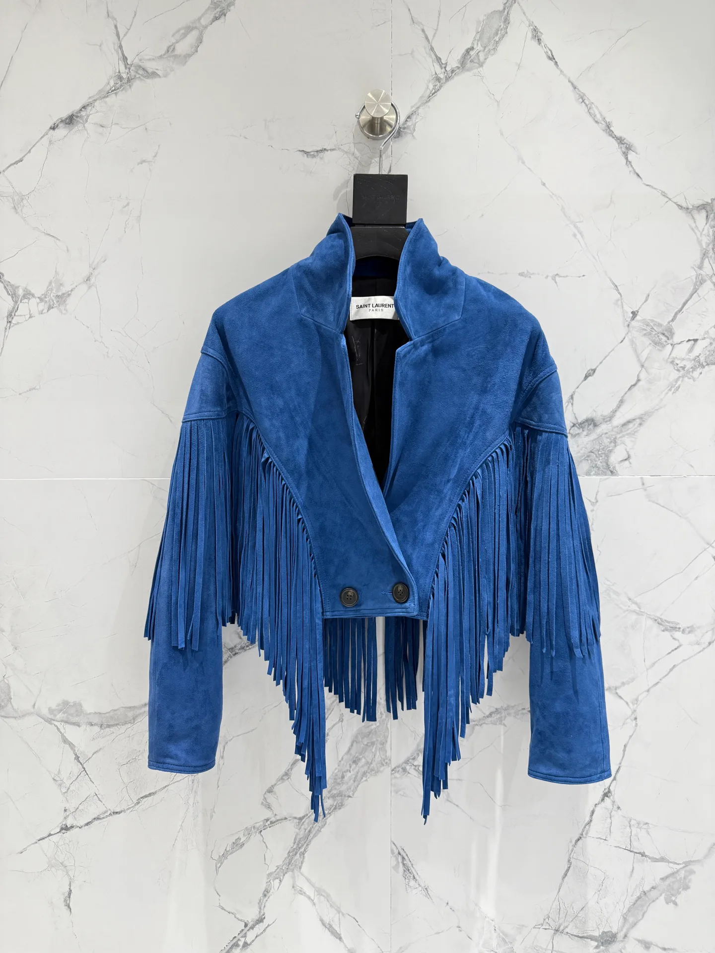 Кожаные Куртки И Дублёнки Женские Saint Laurent 12957001