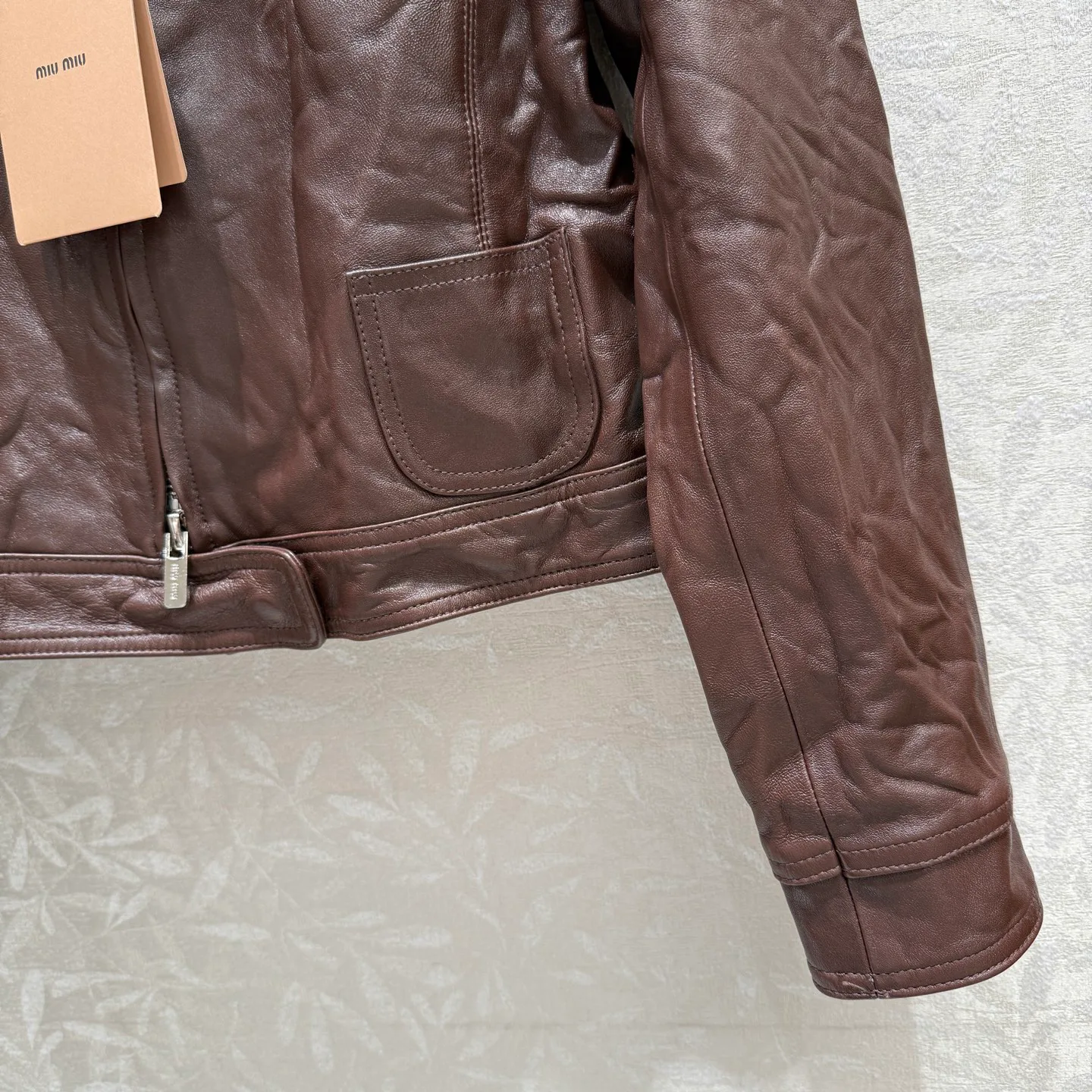 Кожаные Куртки И Дублёнки Женские Miu Miu 18127929