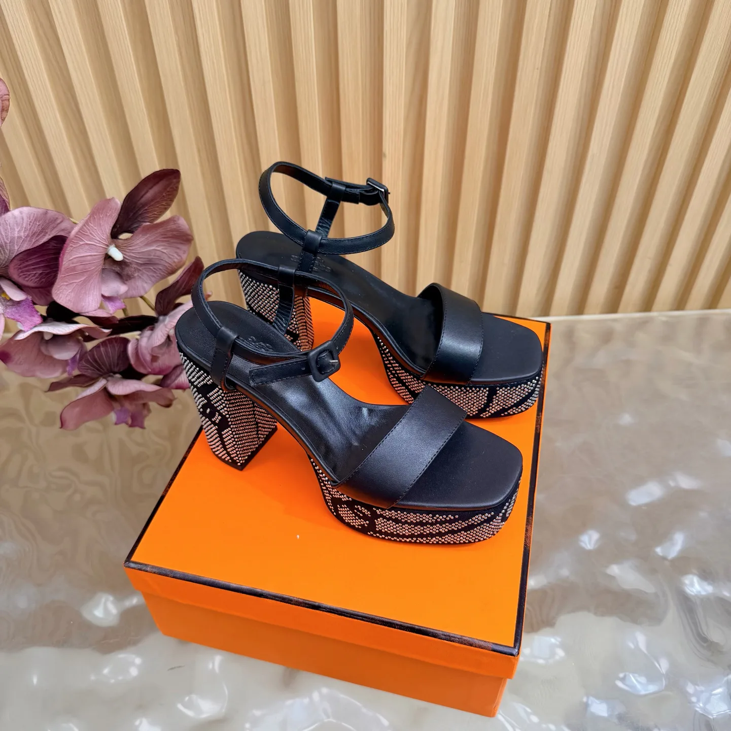 Босоножки Женские Hermes 11566058