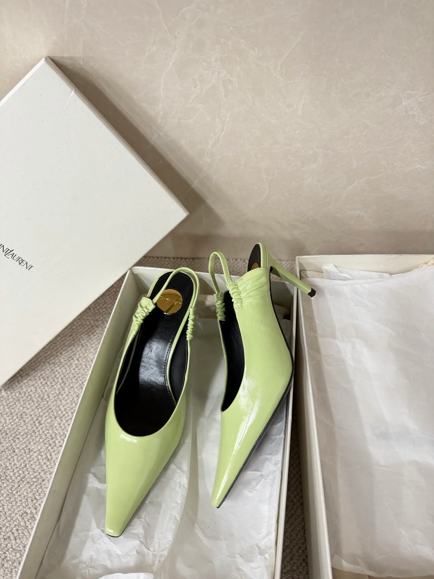 Туфли Женские Saint Laurent 3576276