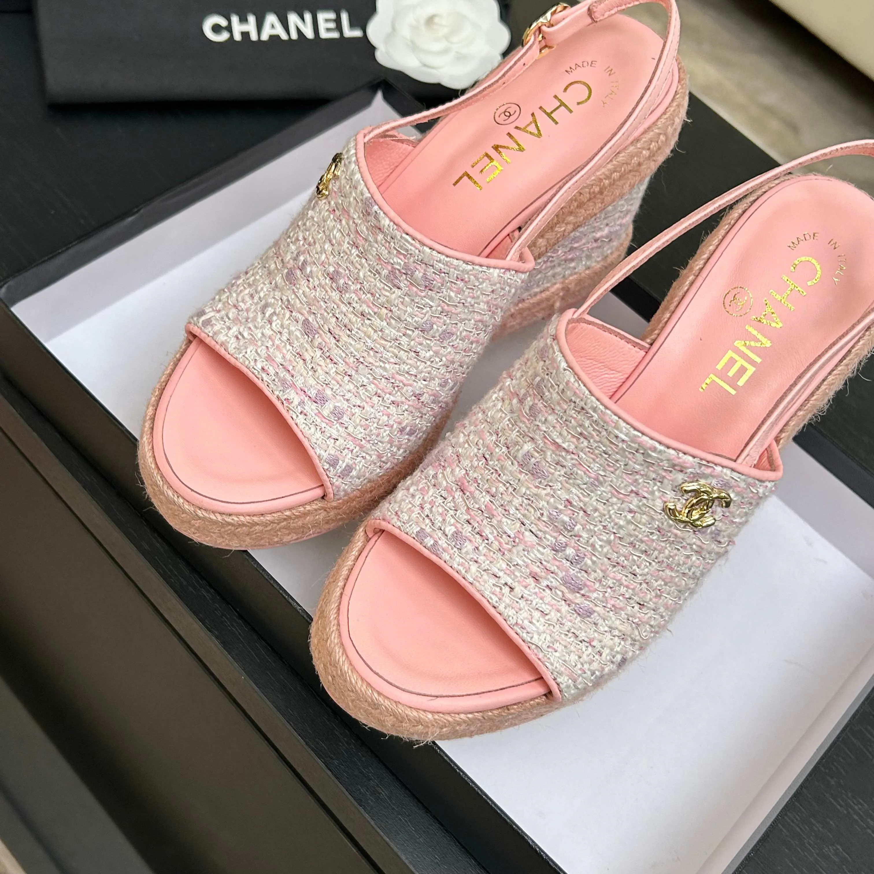 Босоножки Женские Chanel 11879241
