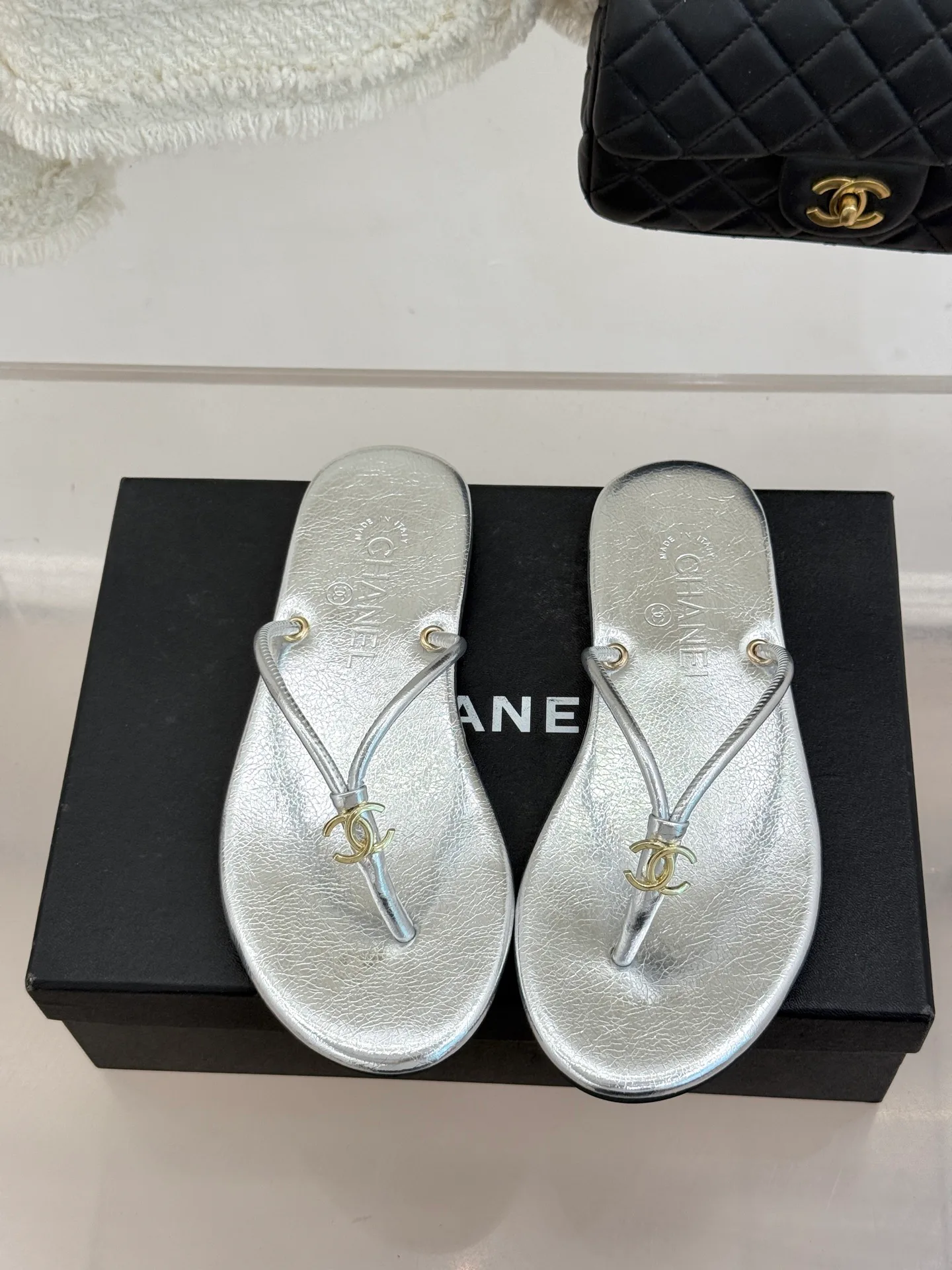 Шлепанцы Женские Chanel 11646713