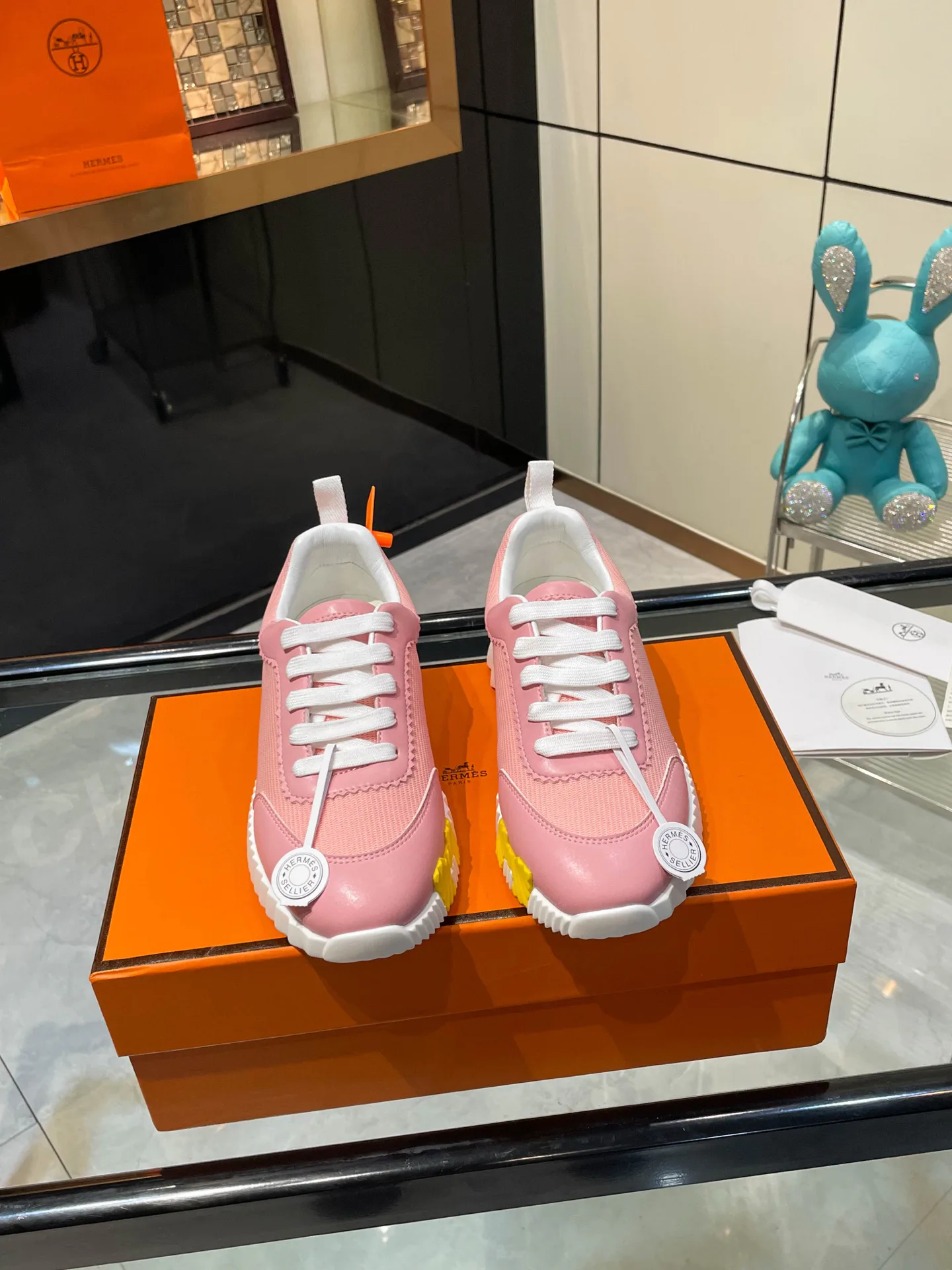 Кроссовки Женские Hermes 232525
