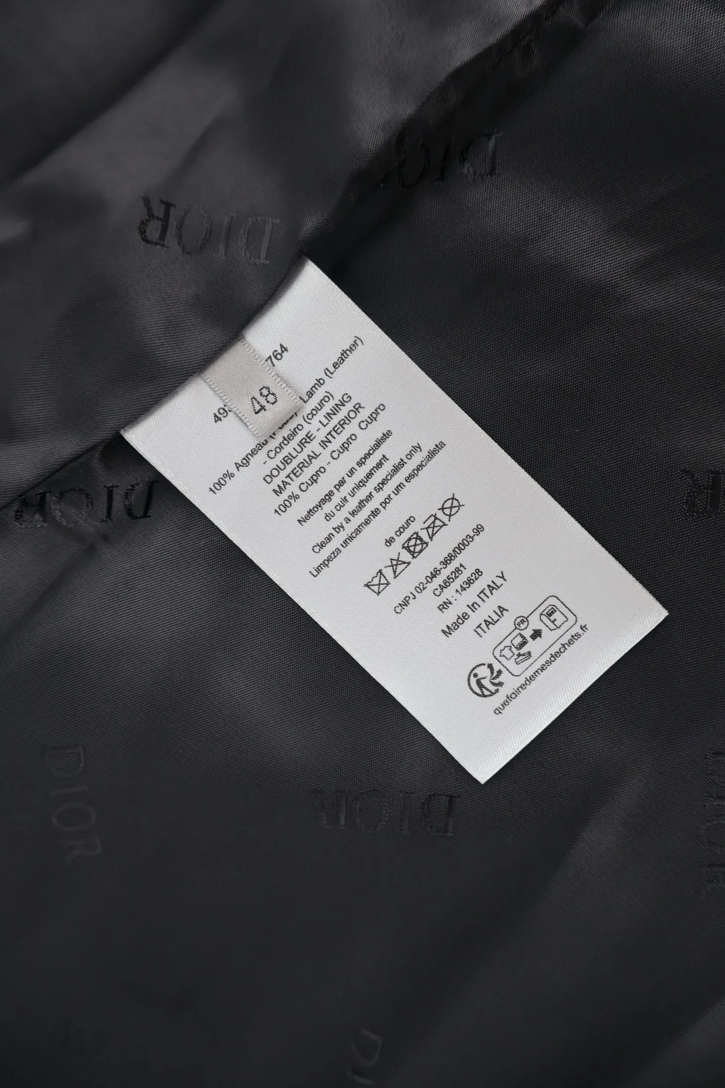 Куртки И Пуховики Мужские Christian Dior 380403