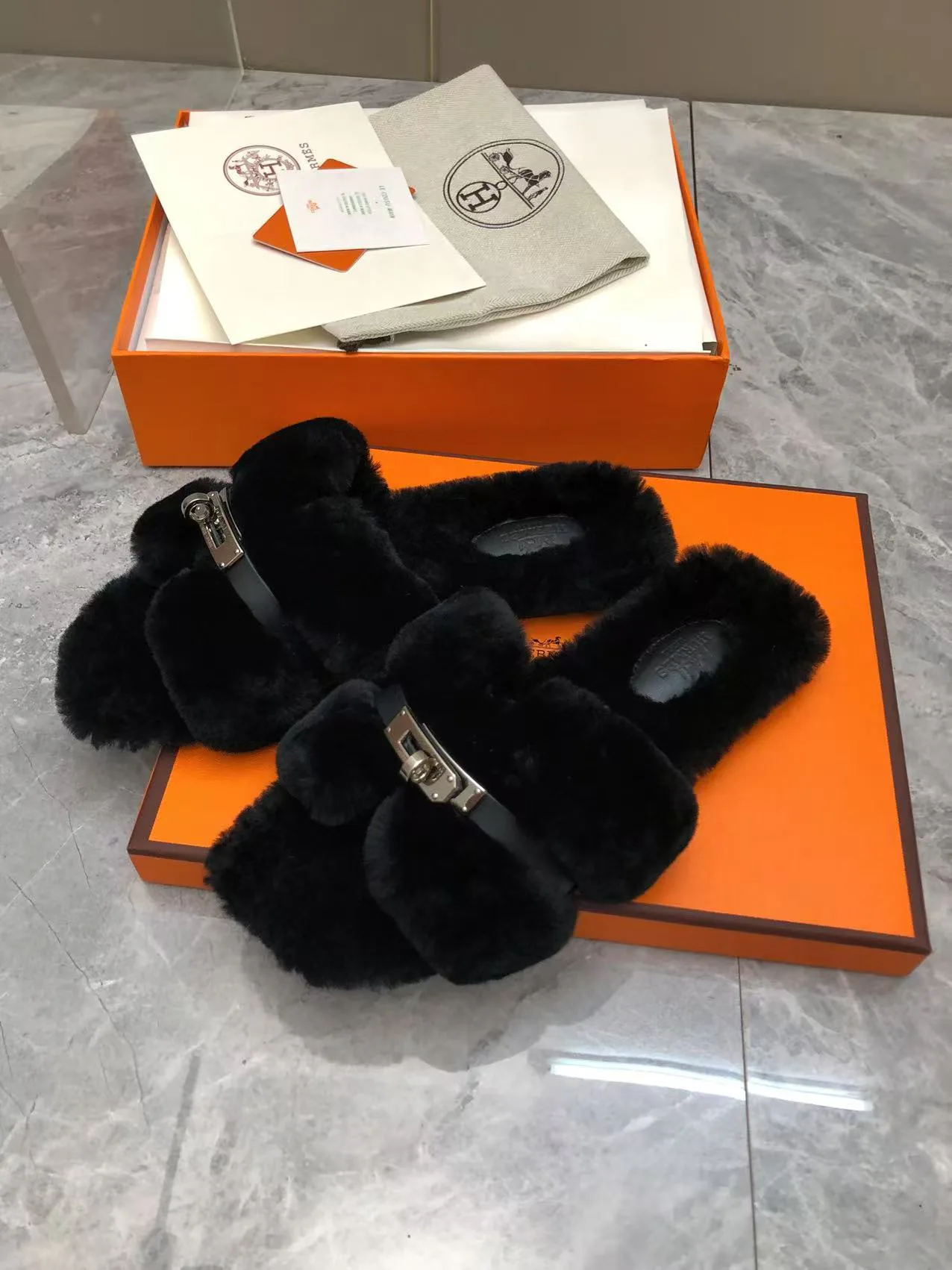 Тапочки Женские Hermes 234111