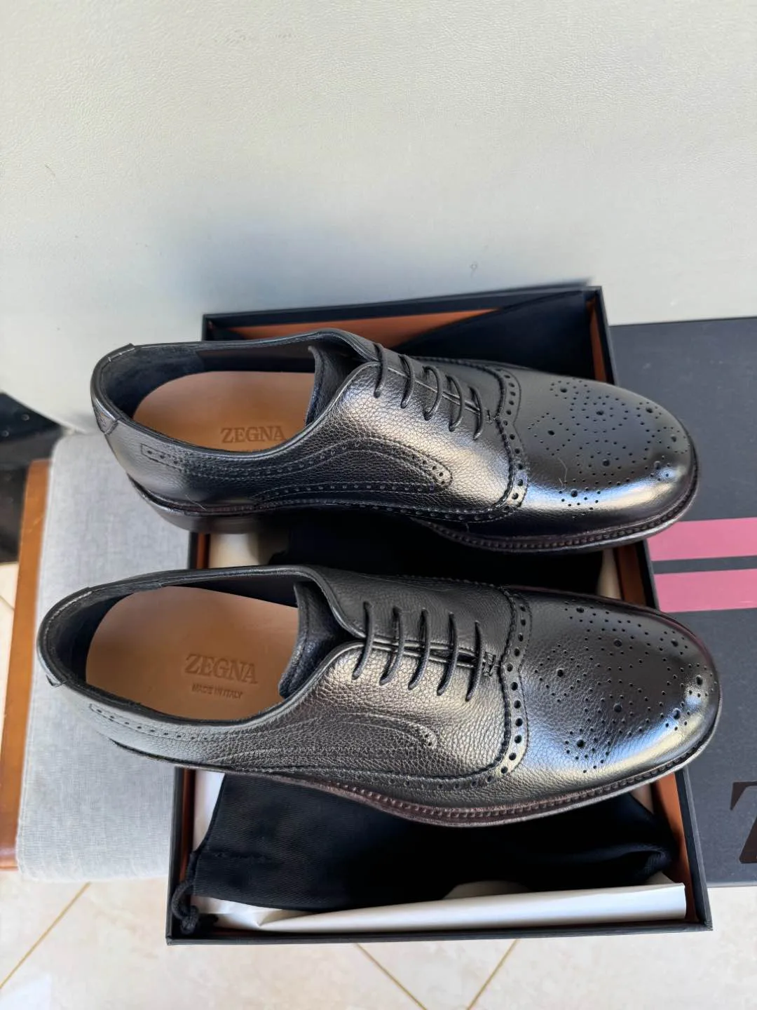 Туфли Мужские Zegna 123285