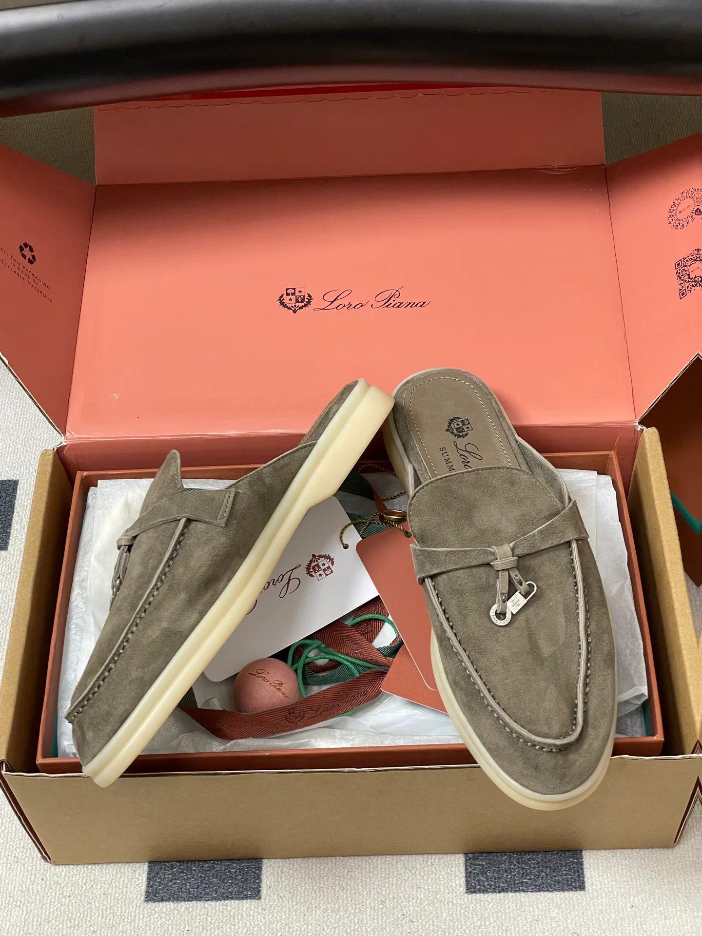 Мюли И Сабо Женские Loro Piana 13343865