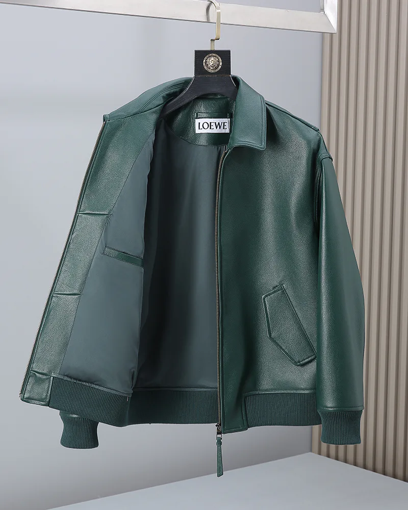 Кожаные Куртки И Дублёнки Мужские Loewe 608080