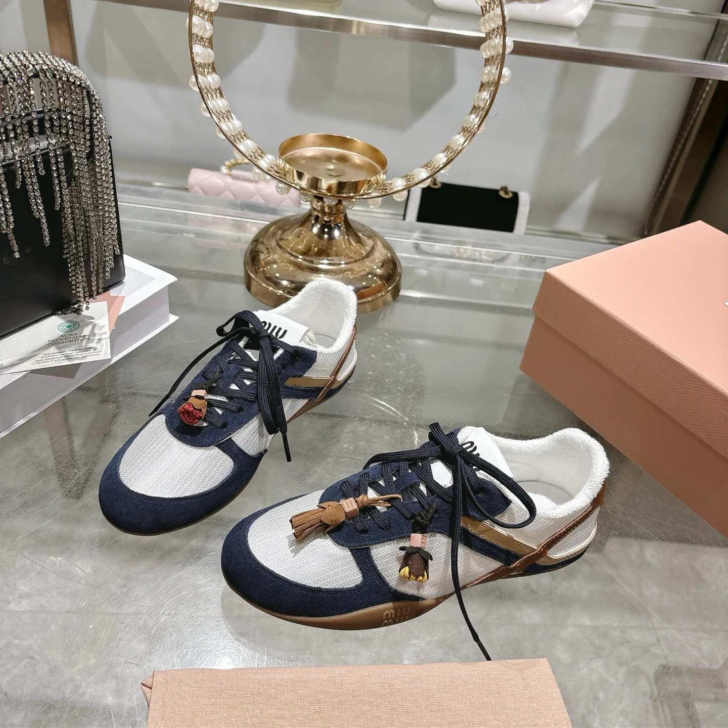 Кроссовки Женские Miu Miu 11019609