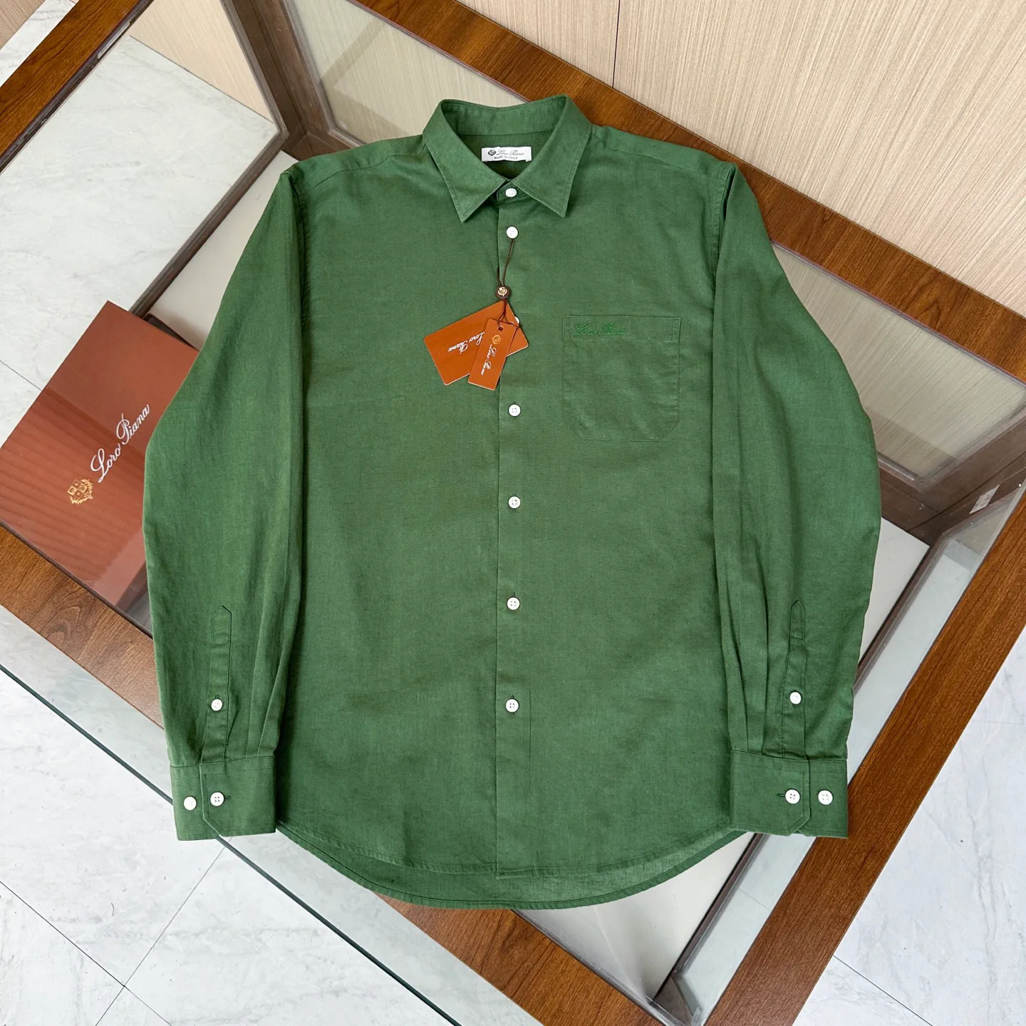 Рубашки Мужские Loro Piana 5654904