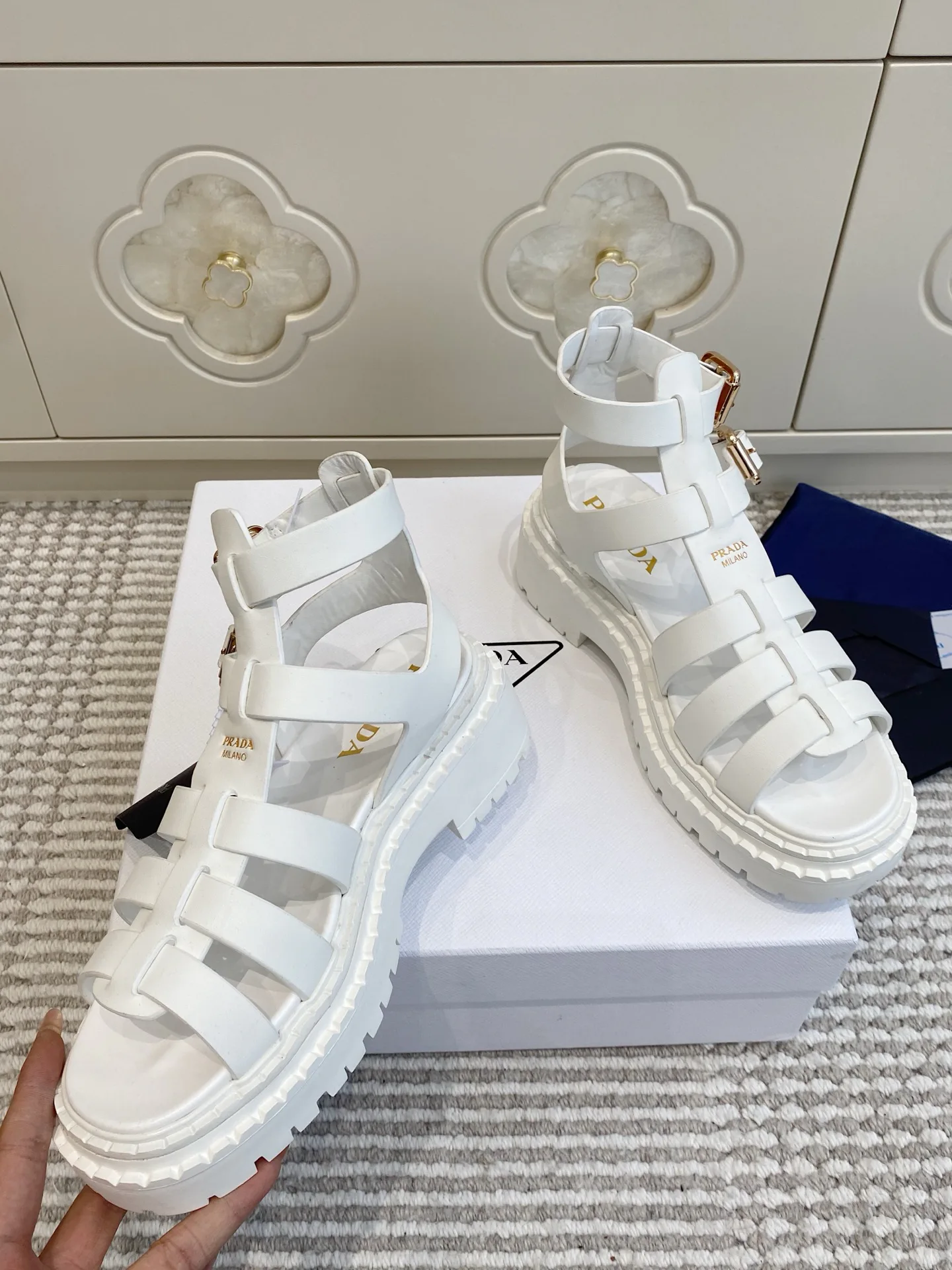 Босоножки Женские Prada 17224388