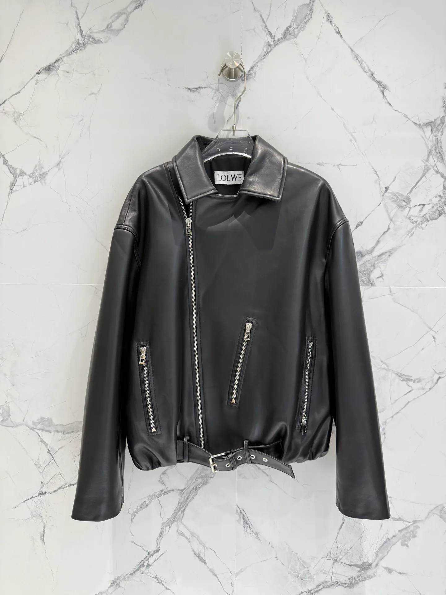 Кожаные Куртки И Дублёнки Женские Loewe 11181114