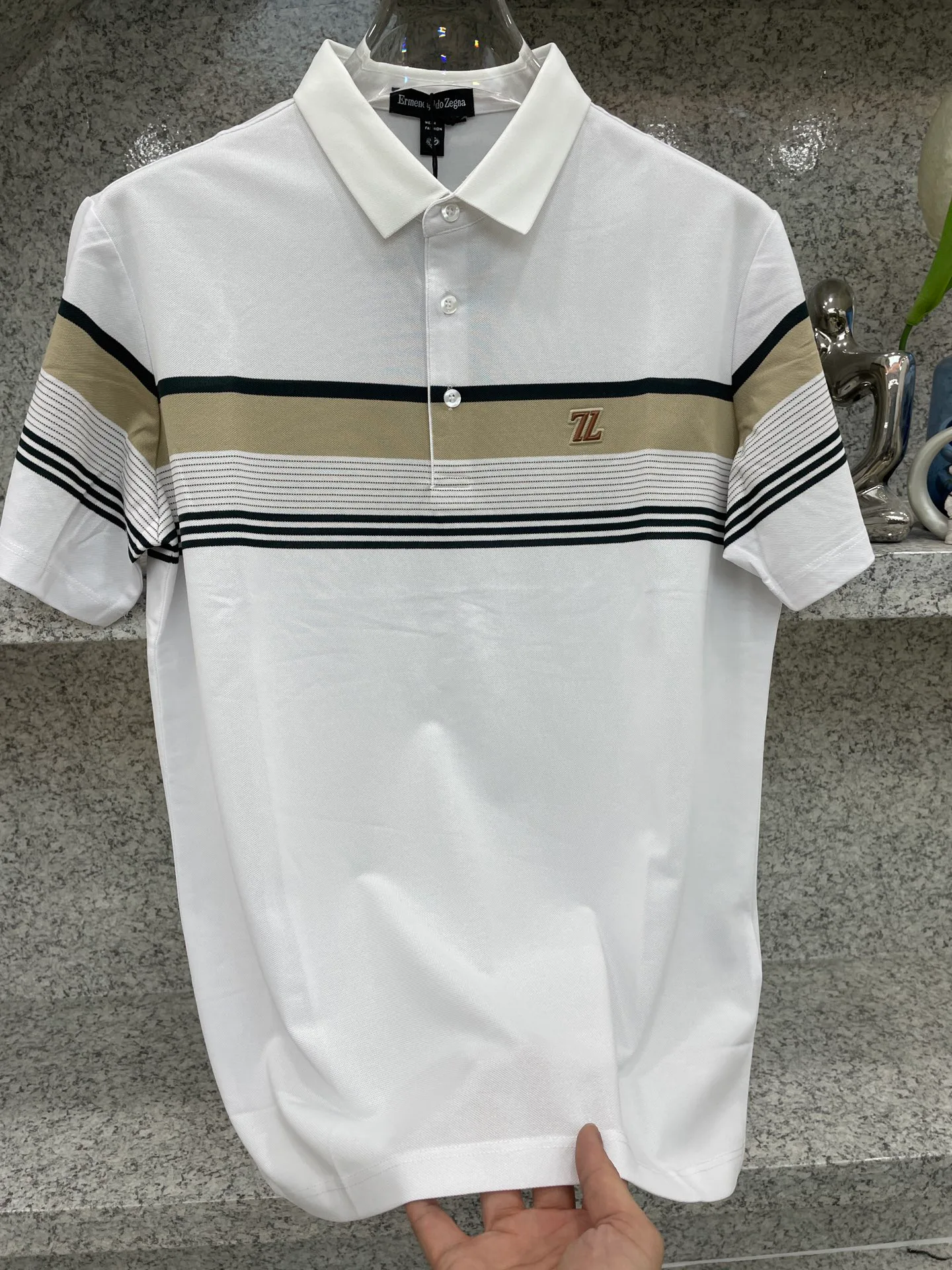 Рубашки Мужские Zegna 12590831