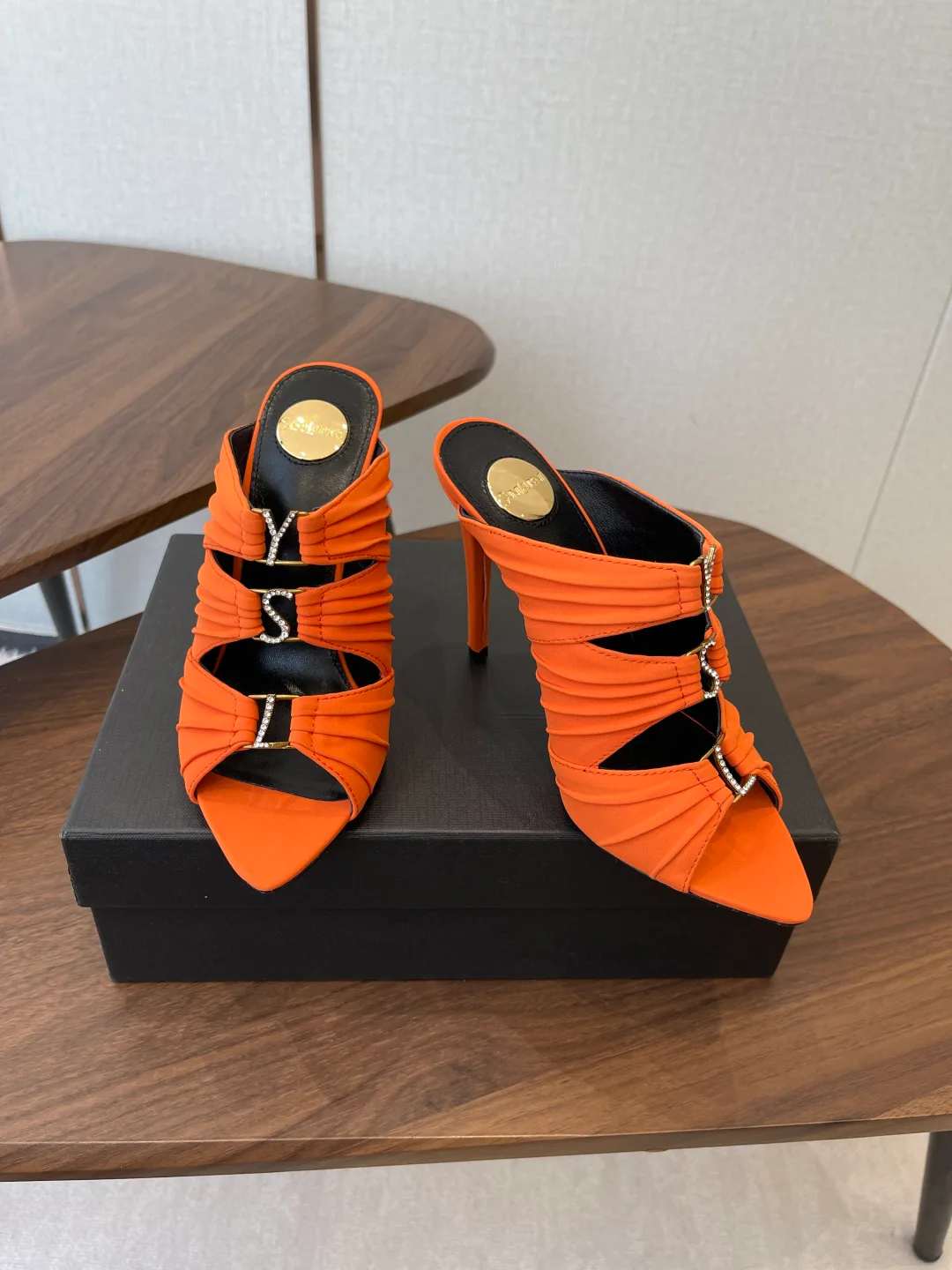 Мюли И Сабо Женские Saint Laurent 11520797