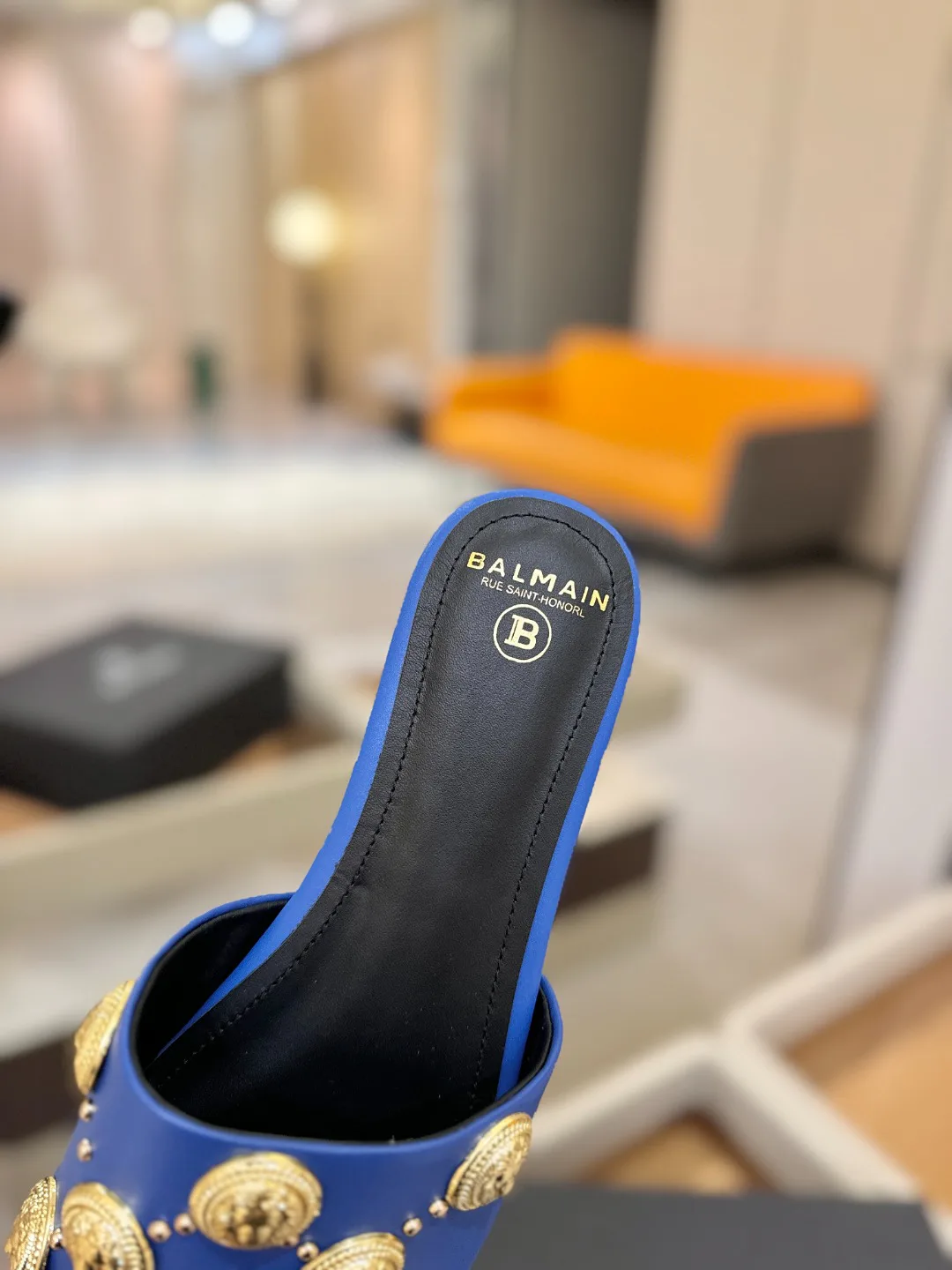 Шлепанцы Женские Balmain 841031