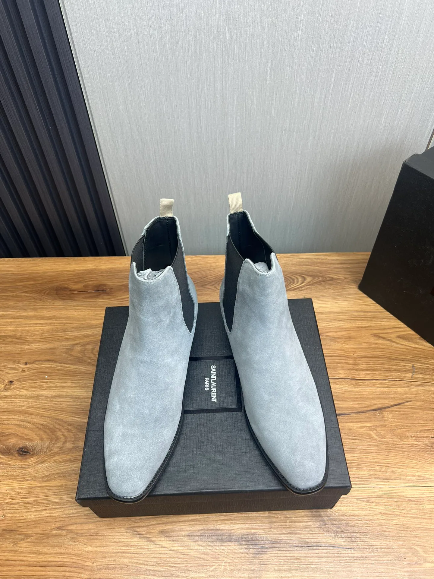 Ботинки Мужские Saint Laurent 1261420