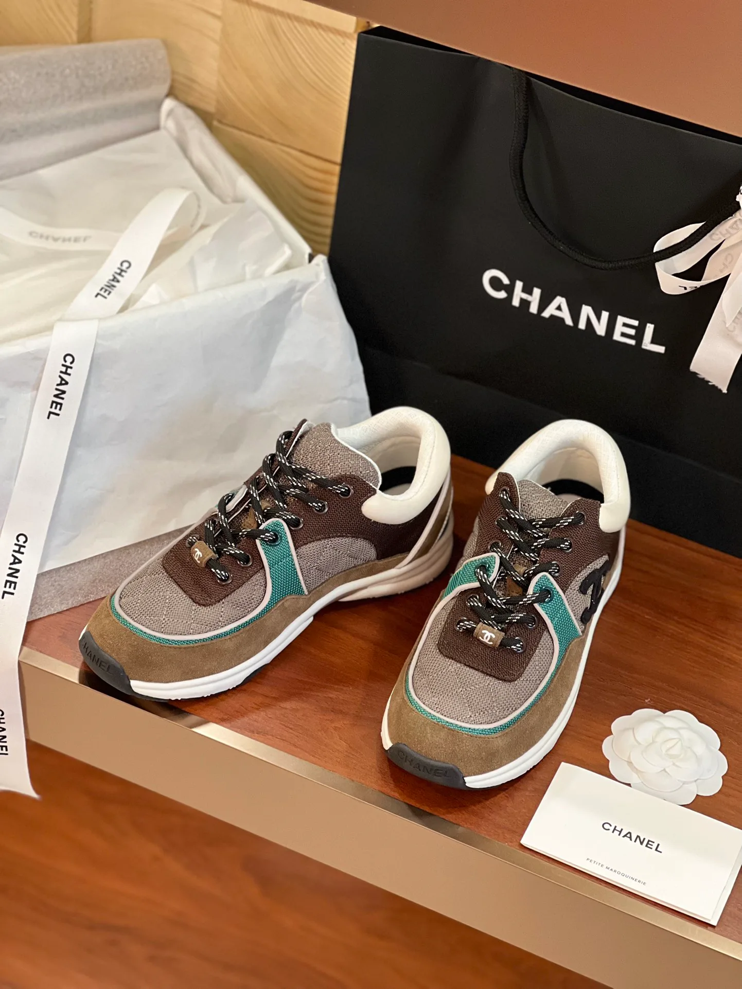 Кроссовки Женские Chanel 1021221