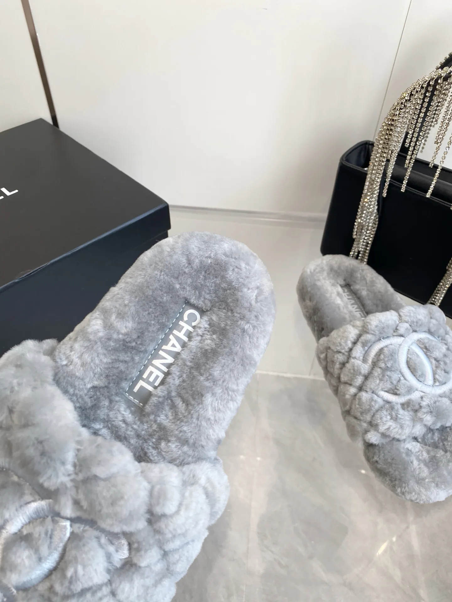 Тапочки Женские Chanel 94771
