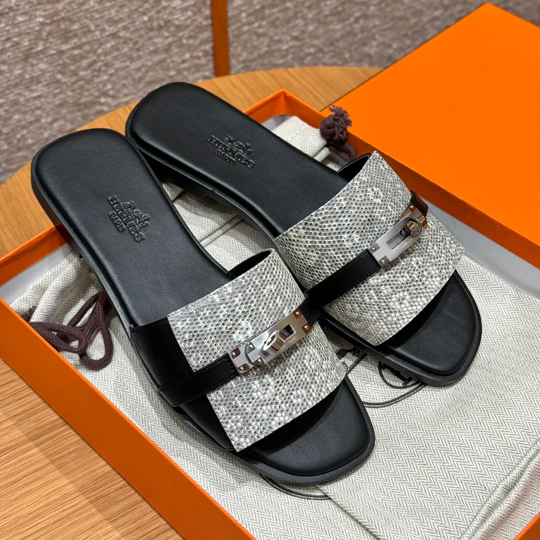 Шлепанцы Женские Hermes 1522657