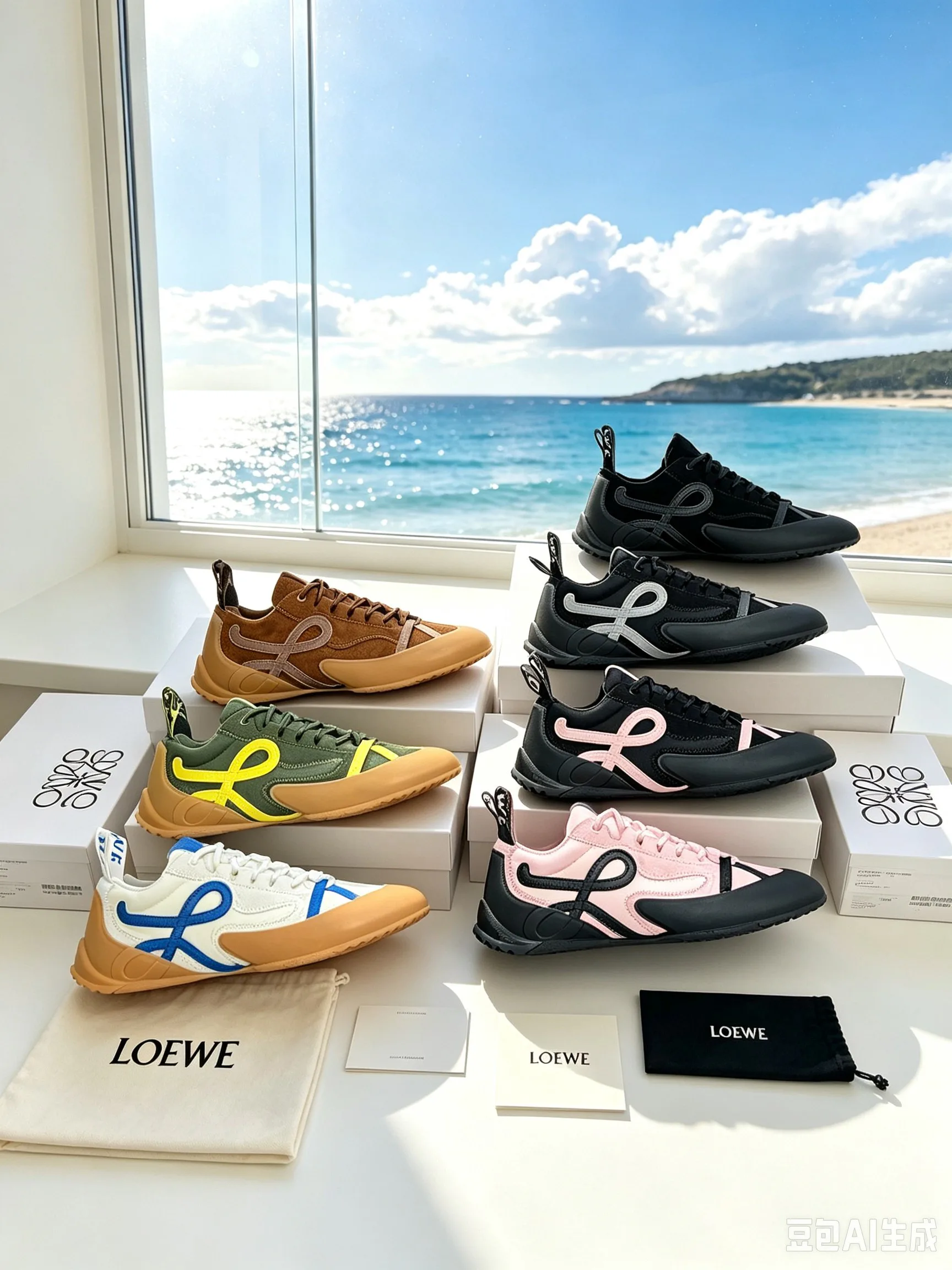 Кроссовки Мужские Loewe 18510094