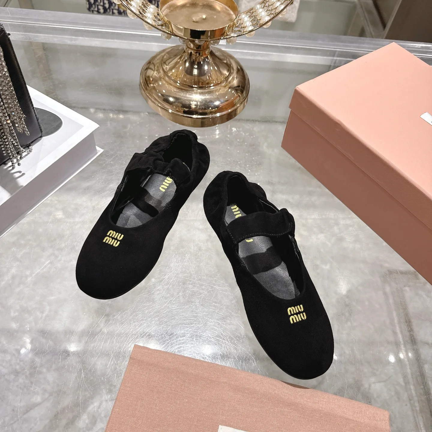 Балетки Женские Miu Miu 12847597