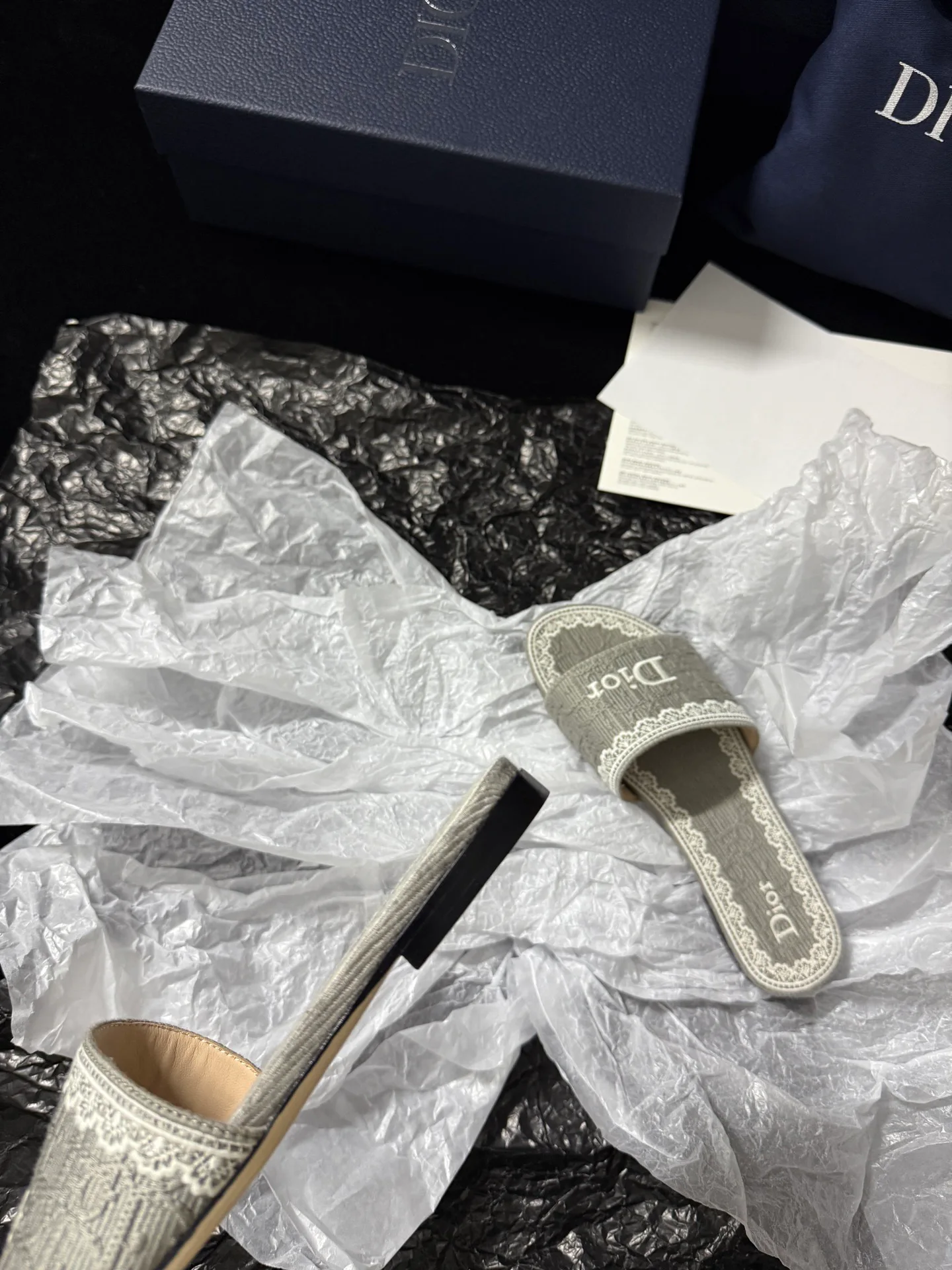 Шлепанцы Женские Christian Dior 578423