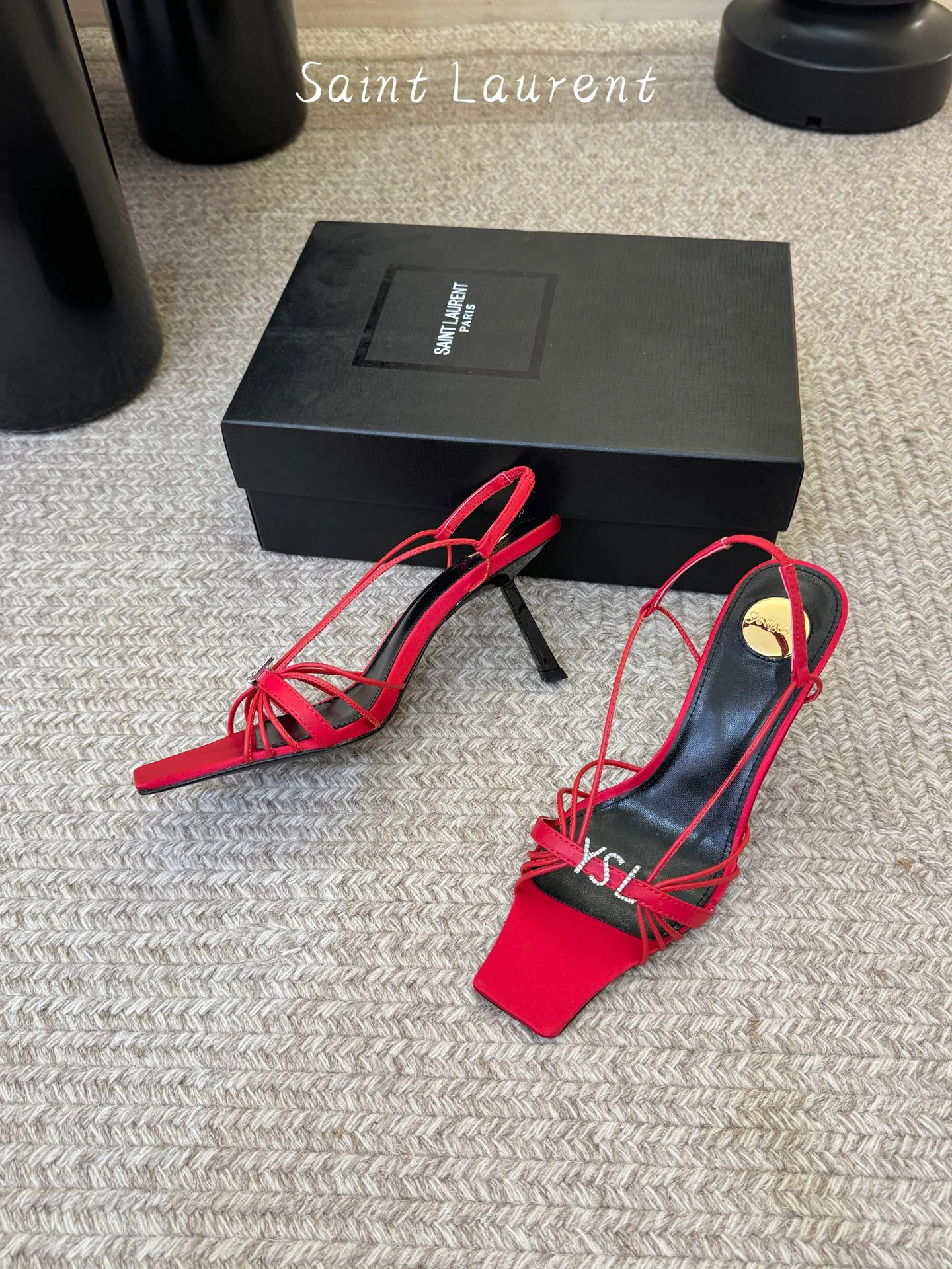 Босоножки Женские Saint Laurent 11238058