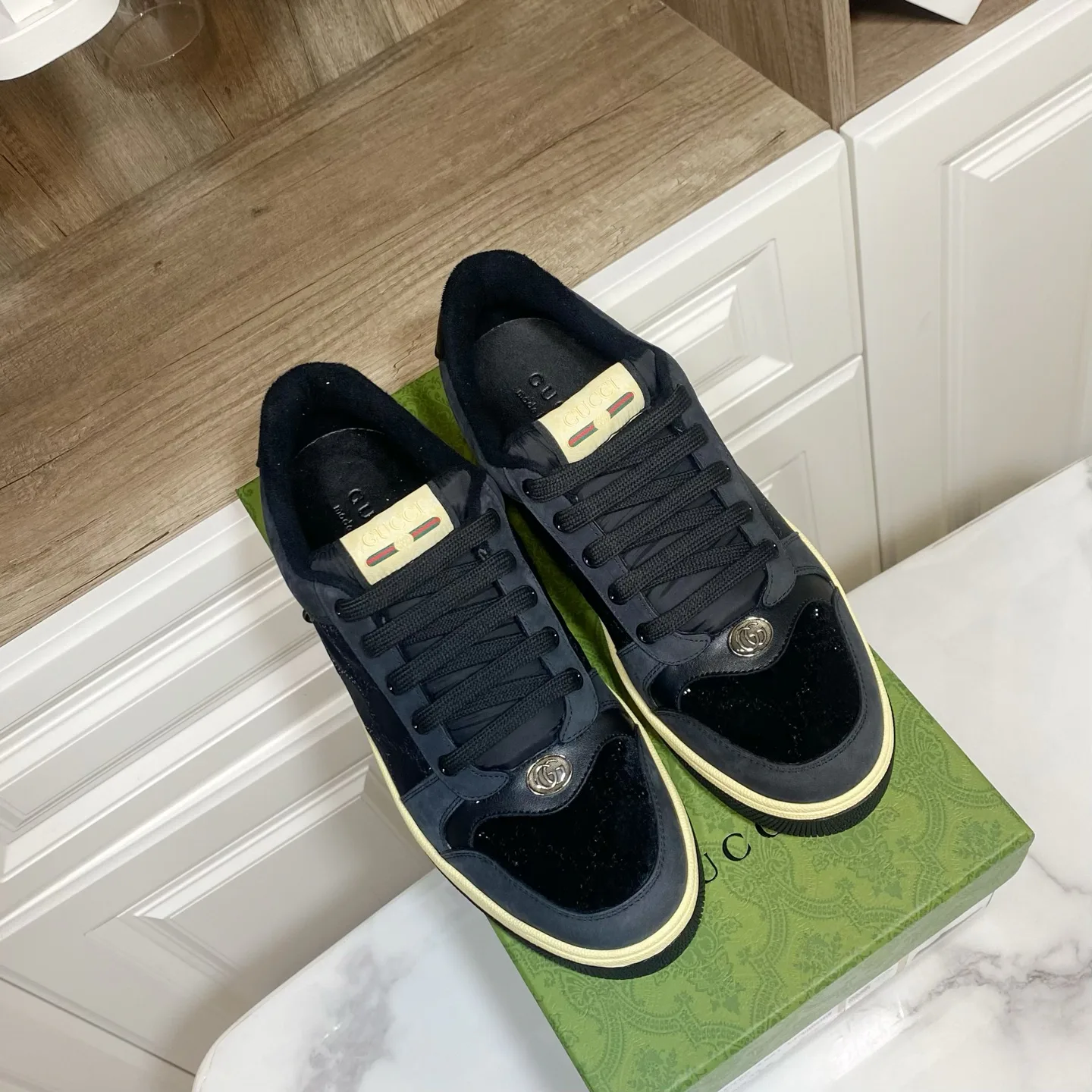 Кеды Женские Gucci 1458196