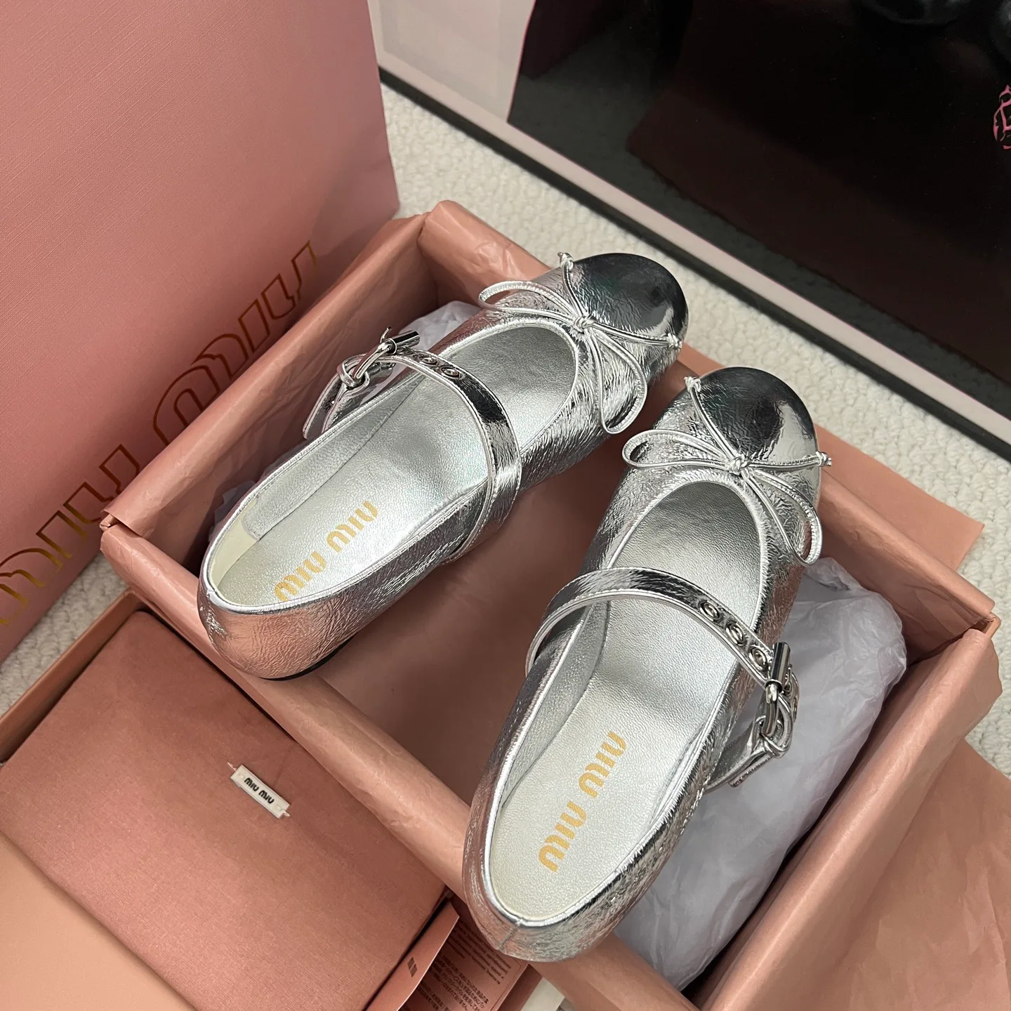 Балетки Женские Miu Miu 11543815