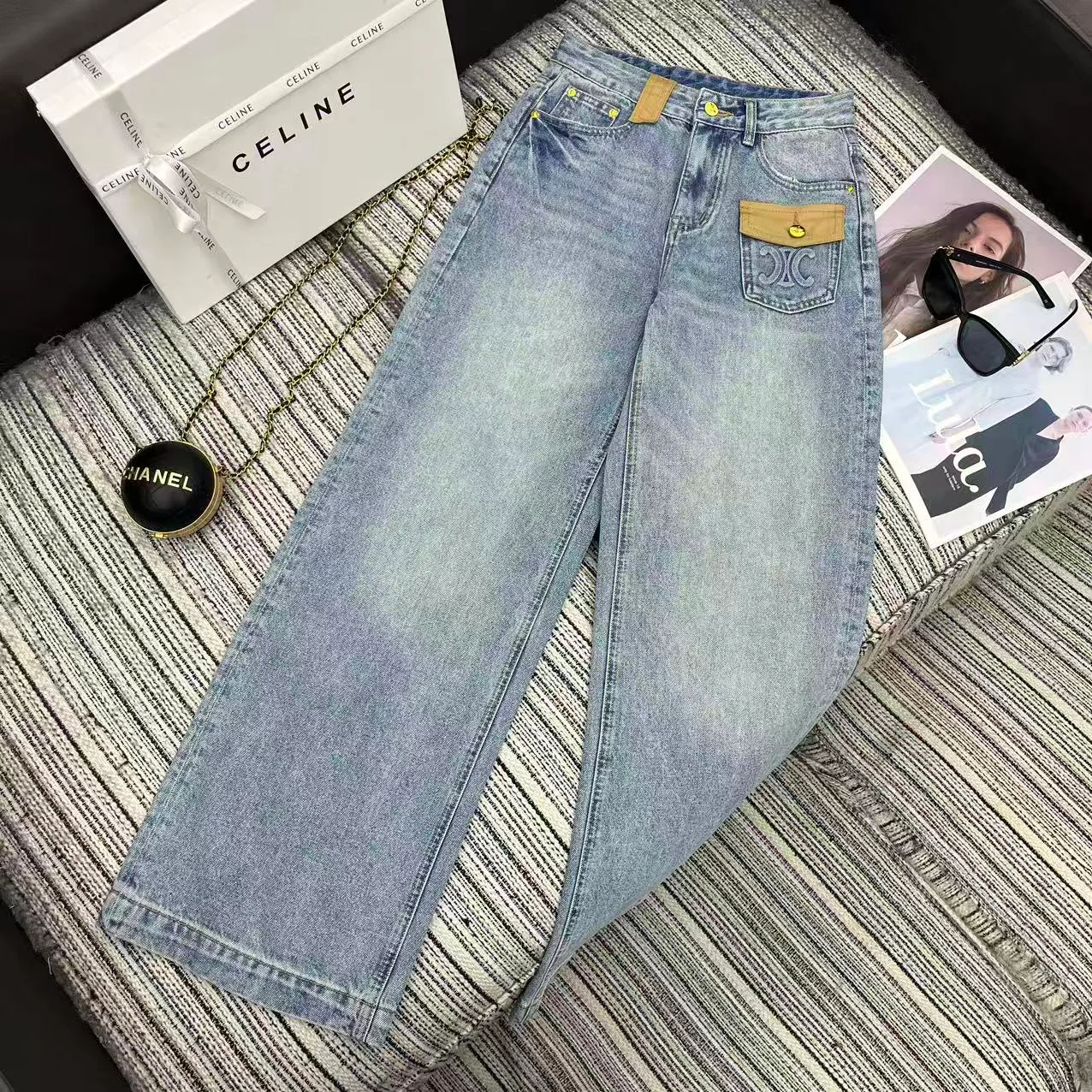 Джинсы Женские Celine 1518779