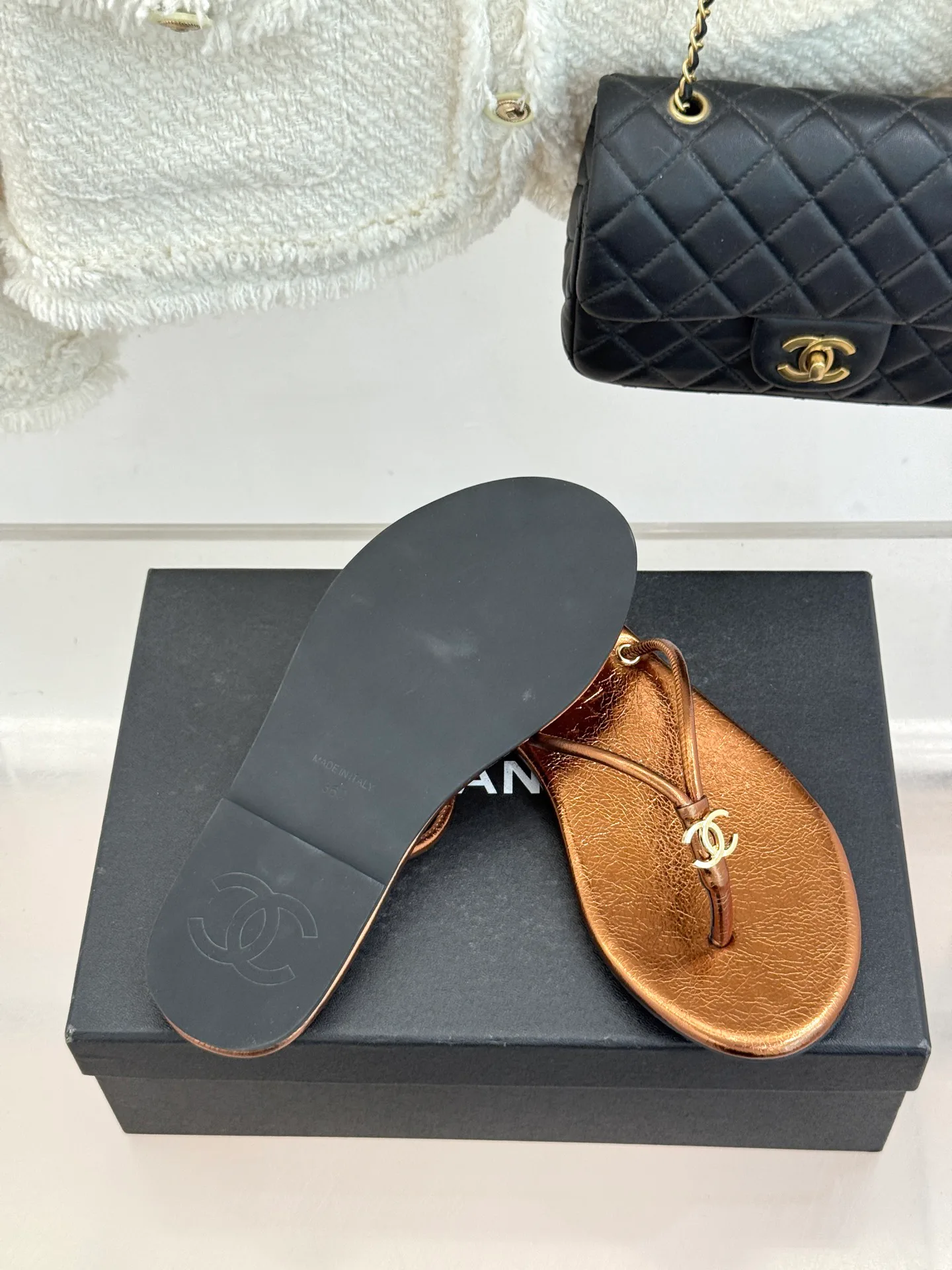 Шлепанцы Женские Chanel 11646709