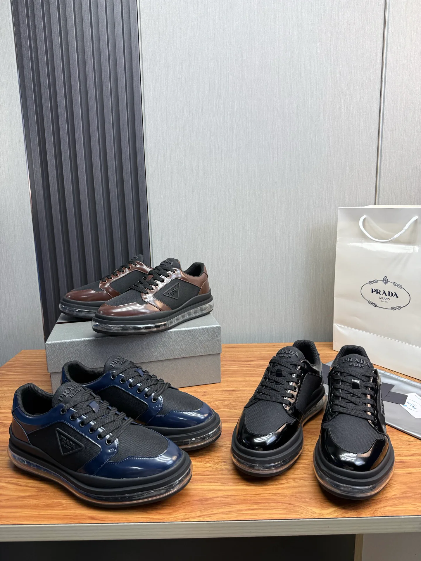 Кроссовки Мужские Prada 12725443