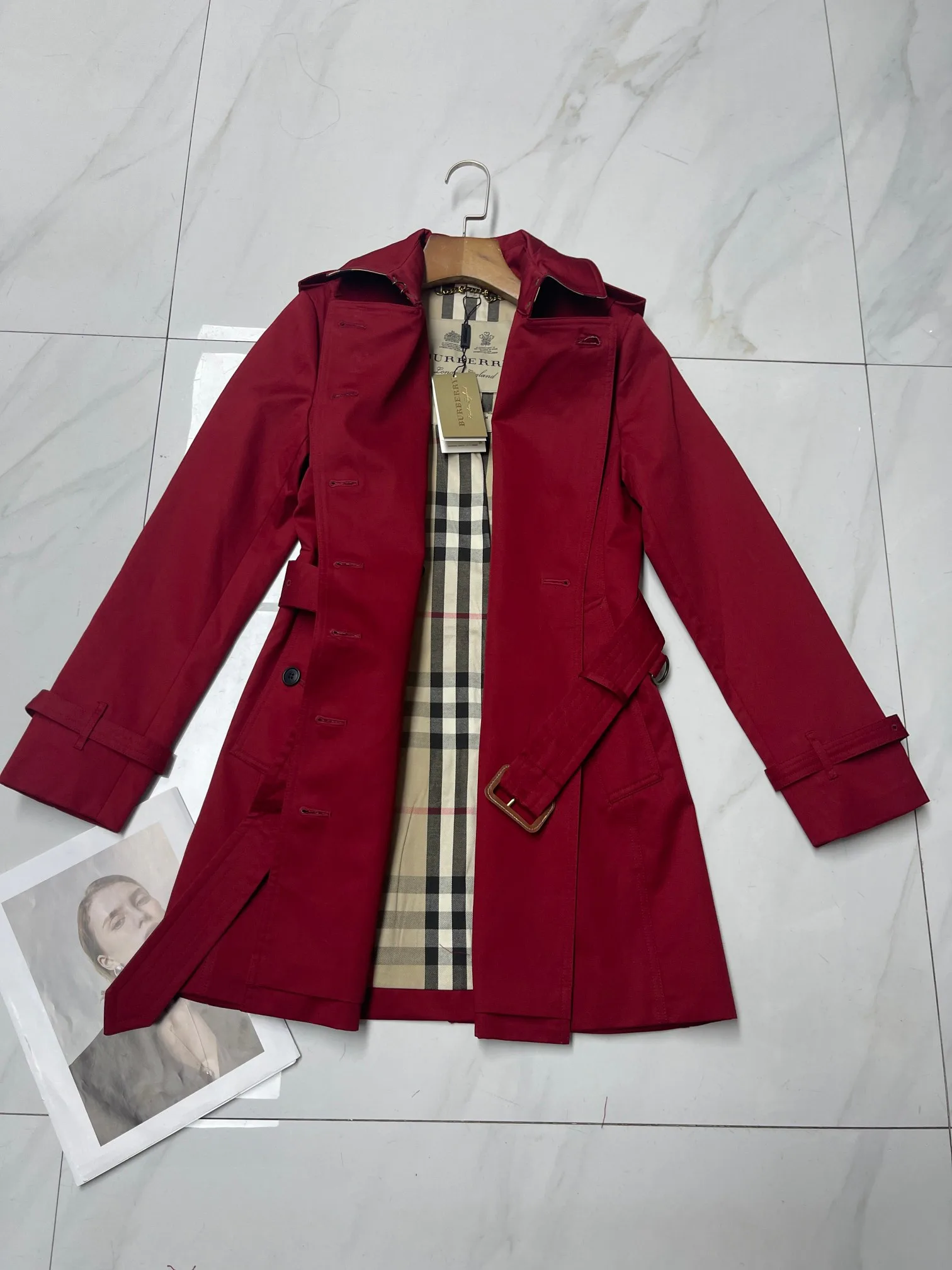 Тренчи Женские Burberry 19155488